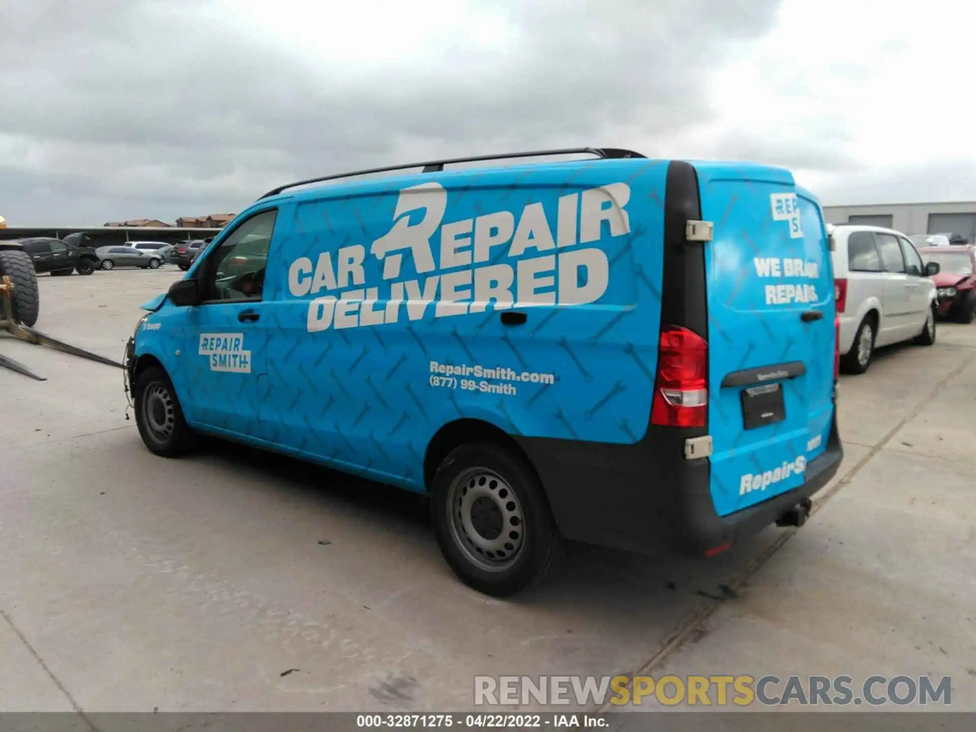 3 Photograph of a damaged car W1YV0BEY8M3829351 MERCEDES-BENZ METRIS CARGO VAN 2021