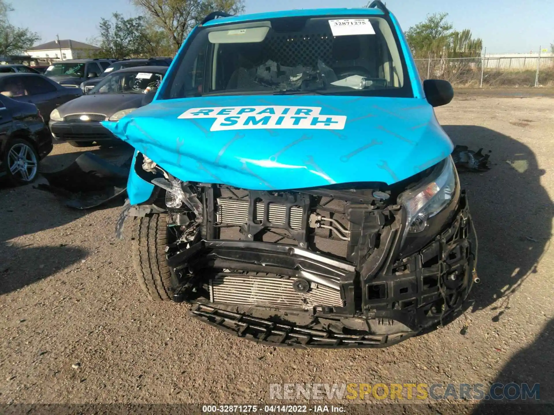 6 Photograph of a damaged car W1YV0BEY8M3829351 MERCEDES-BENZ METRIS CARGO VAN 2021