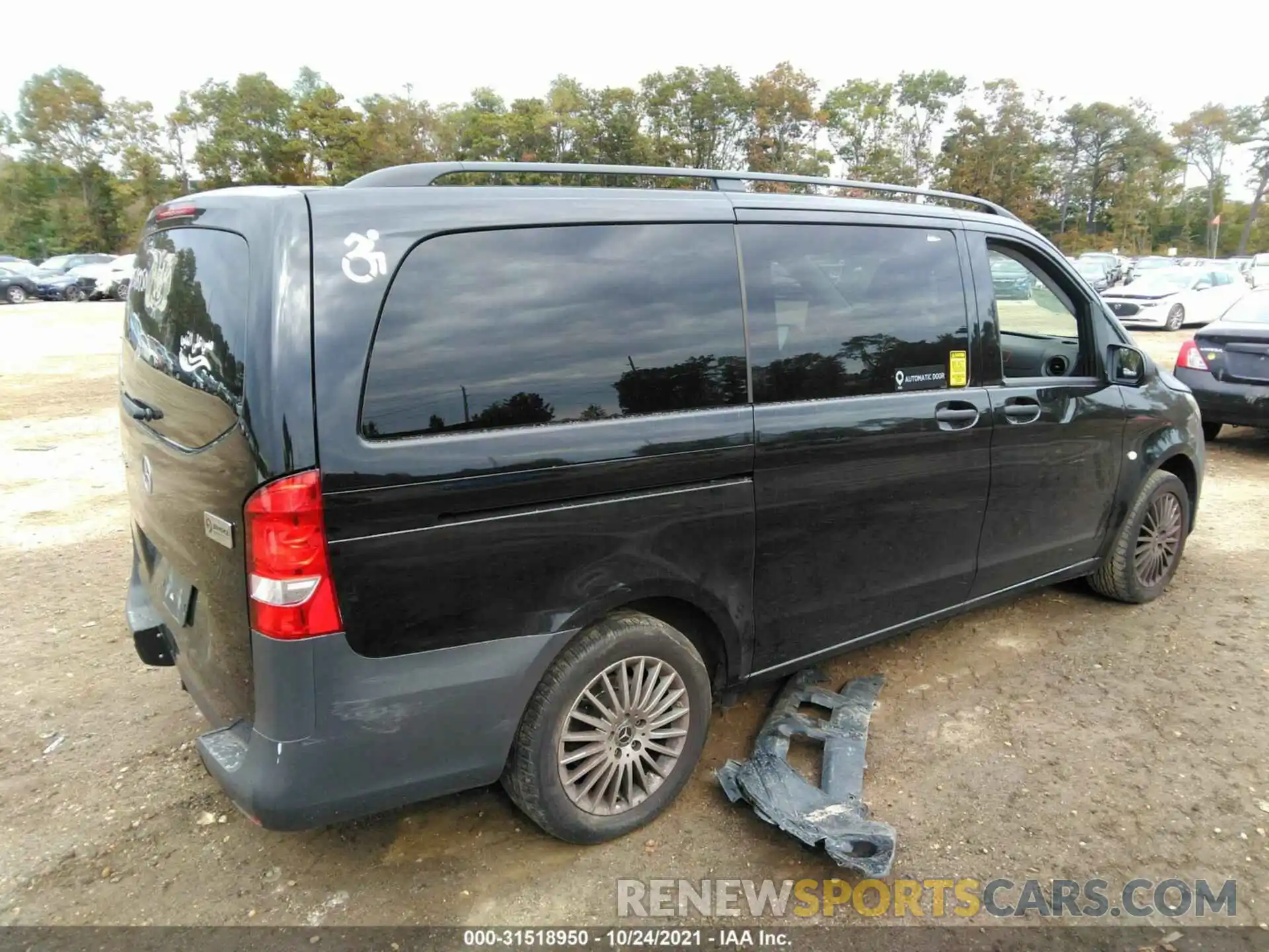 4 Photograph of a damaged car WD4PG2EE6K3583935 MERCEDES-BENZ METRIS PASSENGER VAN 2019