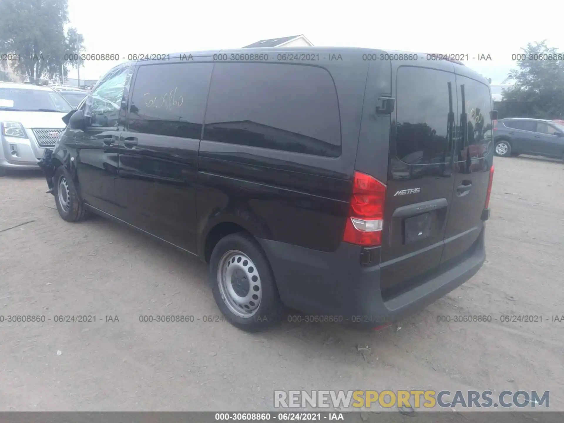 3 Фотография поврежденного автомобиля WD4PG2EE8K3522196 MERCEDES-BENZ METRIS PASSENGER VAN 2019