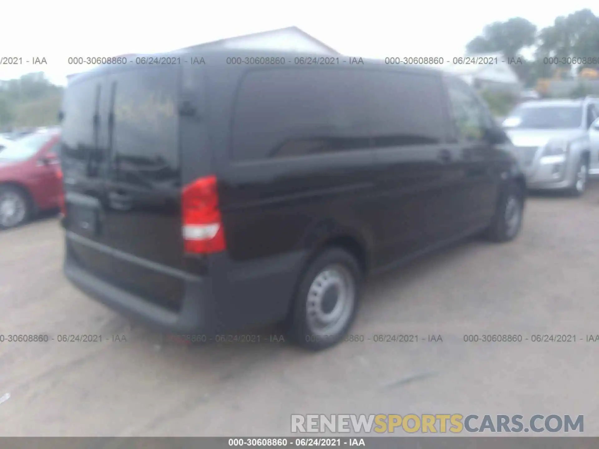 4 Фотография поврежденного автомобиля WD4PG2EE8K3522196 MERCEDES-BENZ METRIS PASSENGER VAN 2019