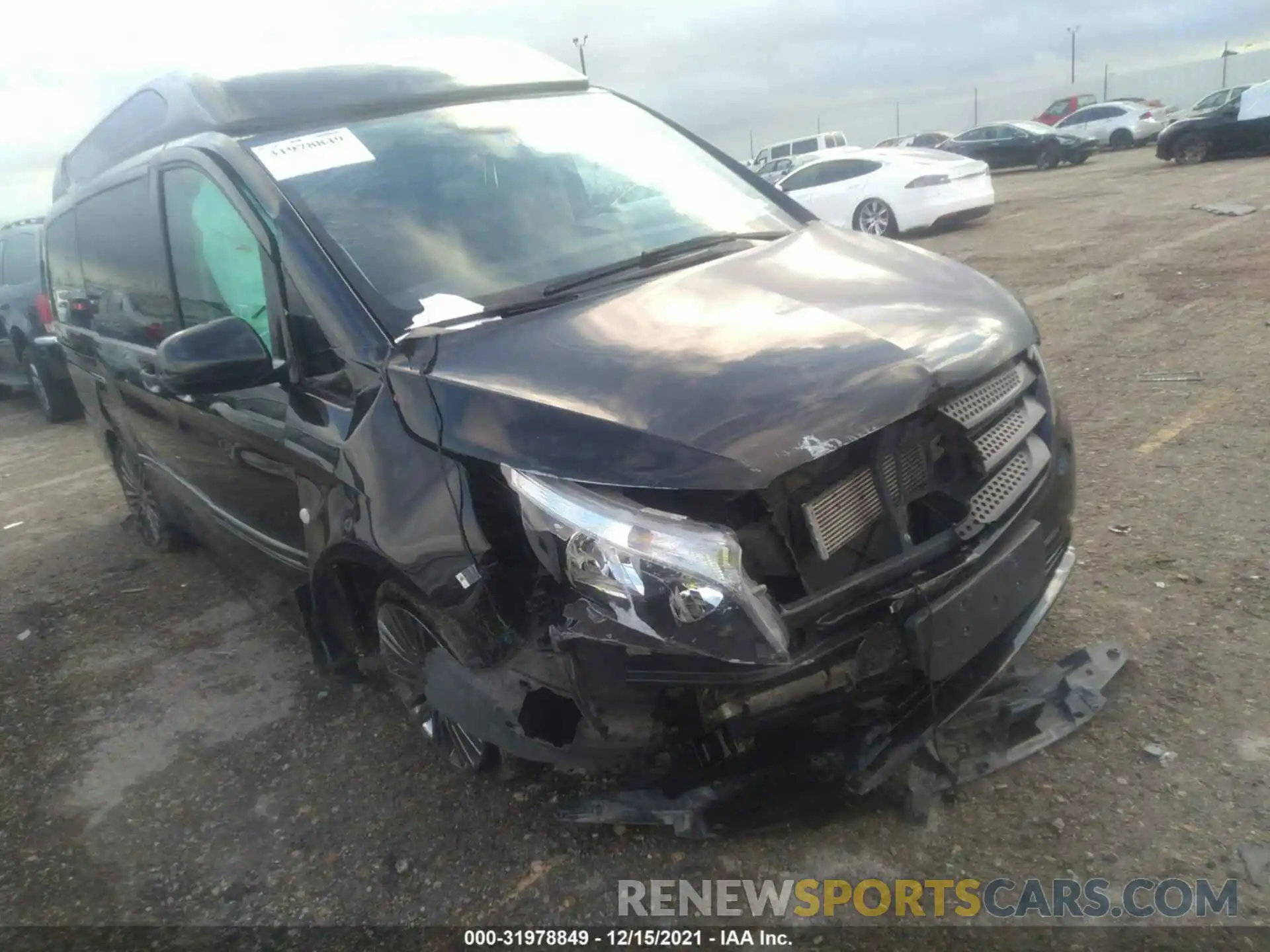 1 Photograph of a damaged car WD4PG2EE9K3527049 MERCEDES-BENZ METRIS PASSENGER VAN 2019