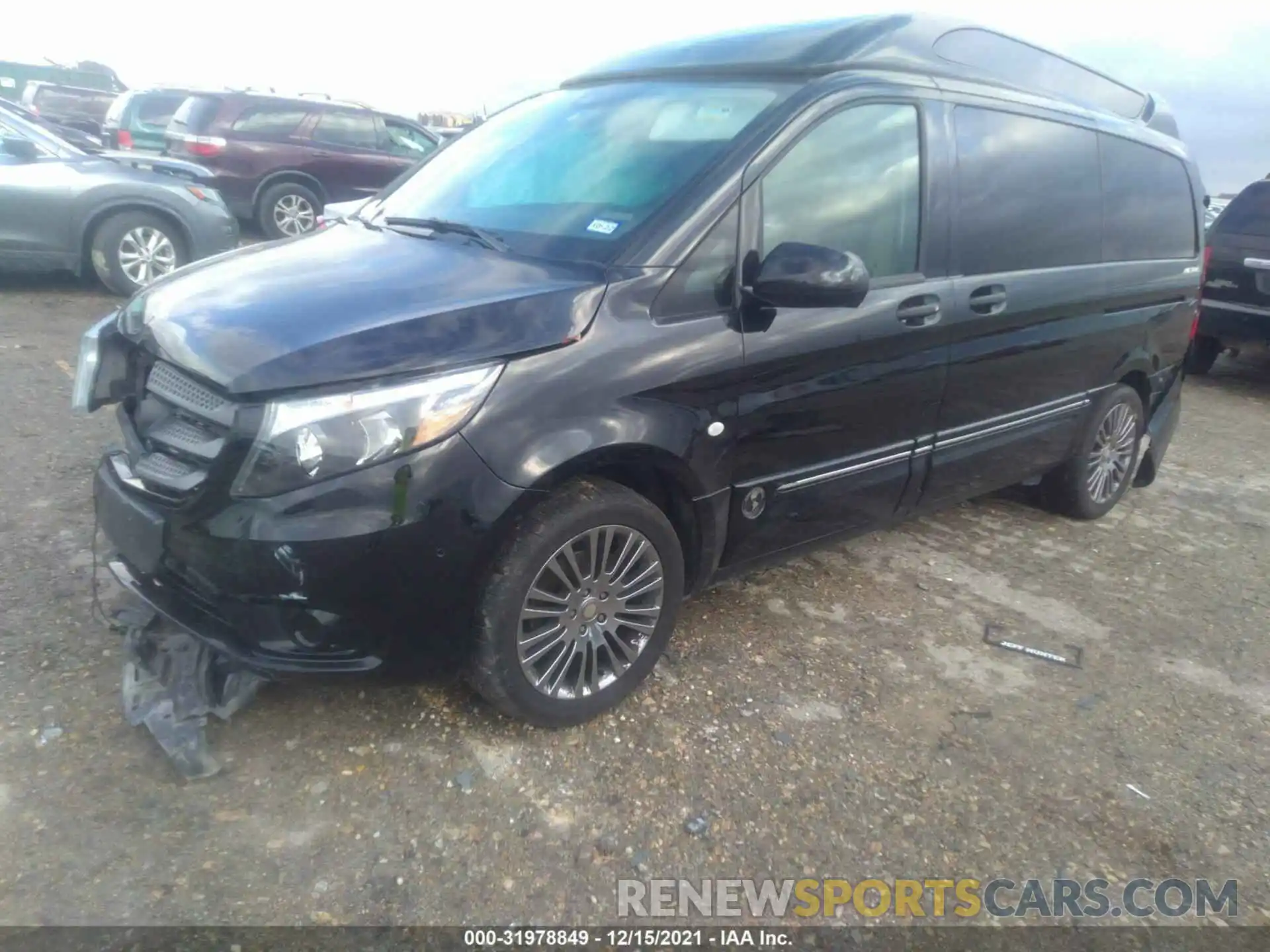 2 Фотография поврежденного автомобиля WD4PG2EE9K3527049 MERCEDES-BENZ METRIS PASSENGER VAN 2019