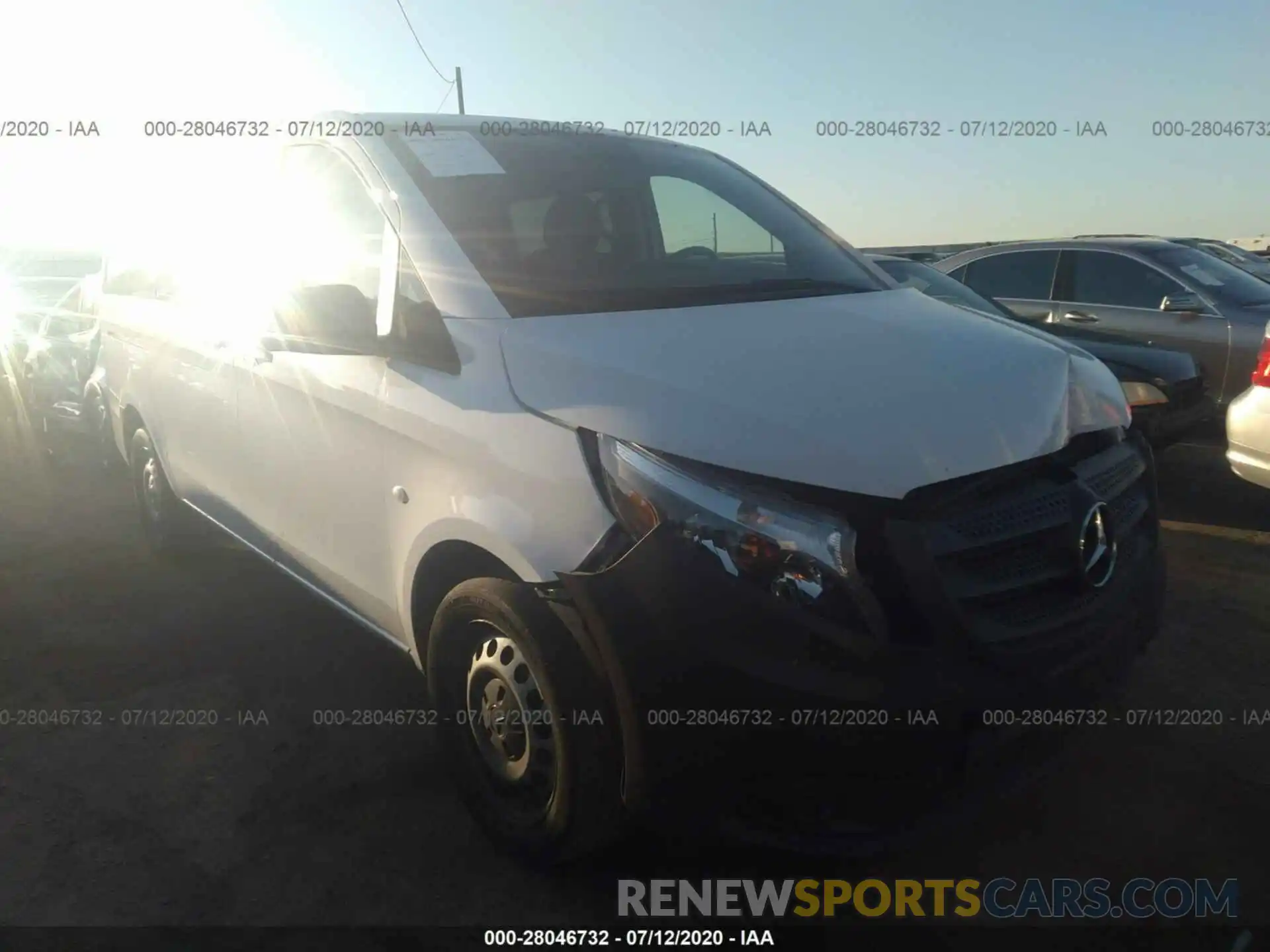 1 Photograph of a damaged car WD4PG2EE9K3529514 MERCEDES-BENZ METRIS PASSENGER VAN 2019