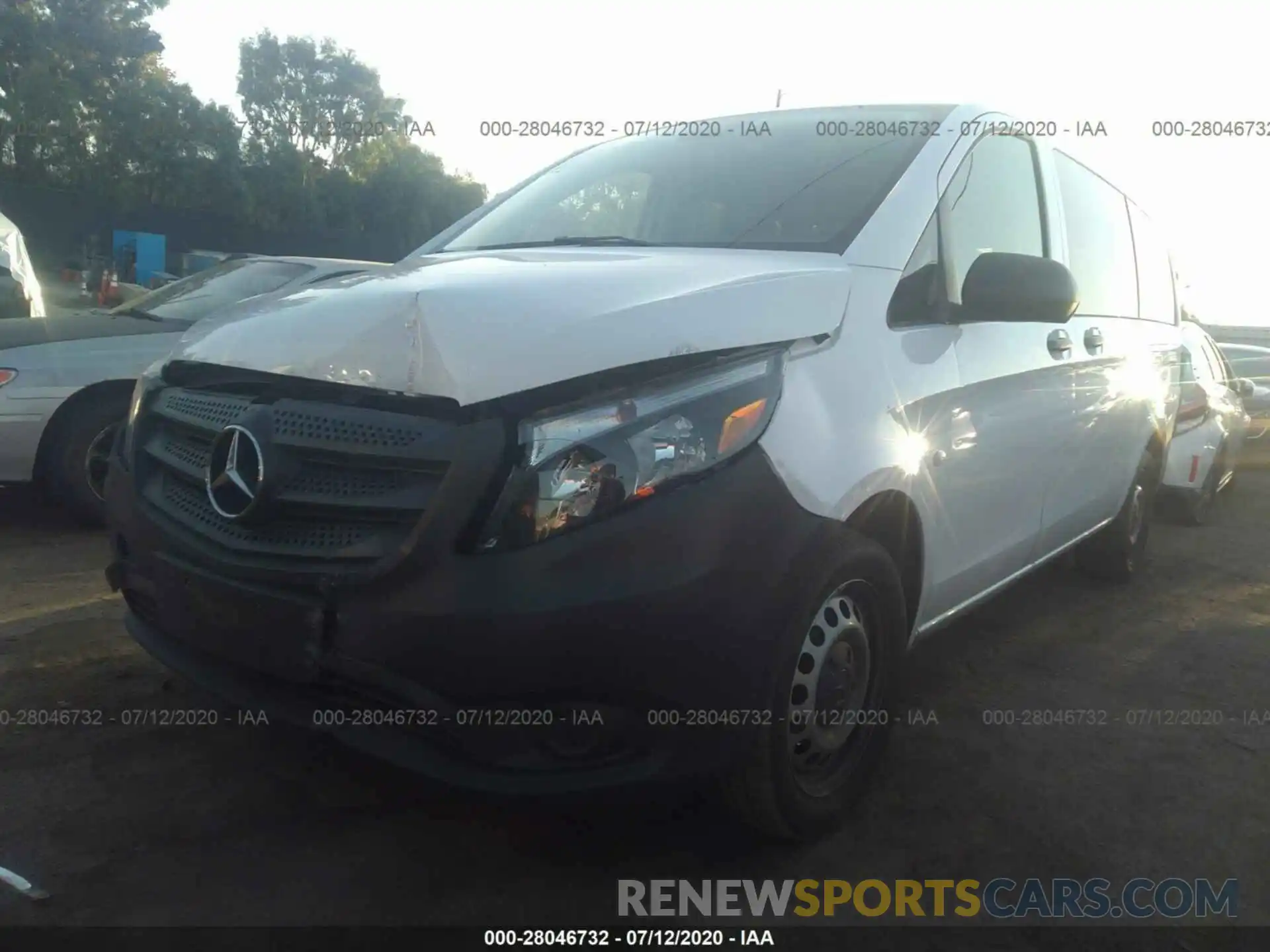 2 Photograph of a damaged car WD4PG2EE9K3529514 MERCEDES-BENZ METRIS PASSENGER VAN 2019