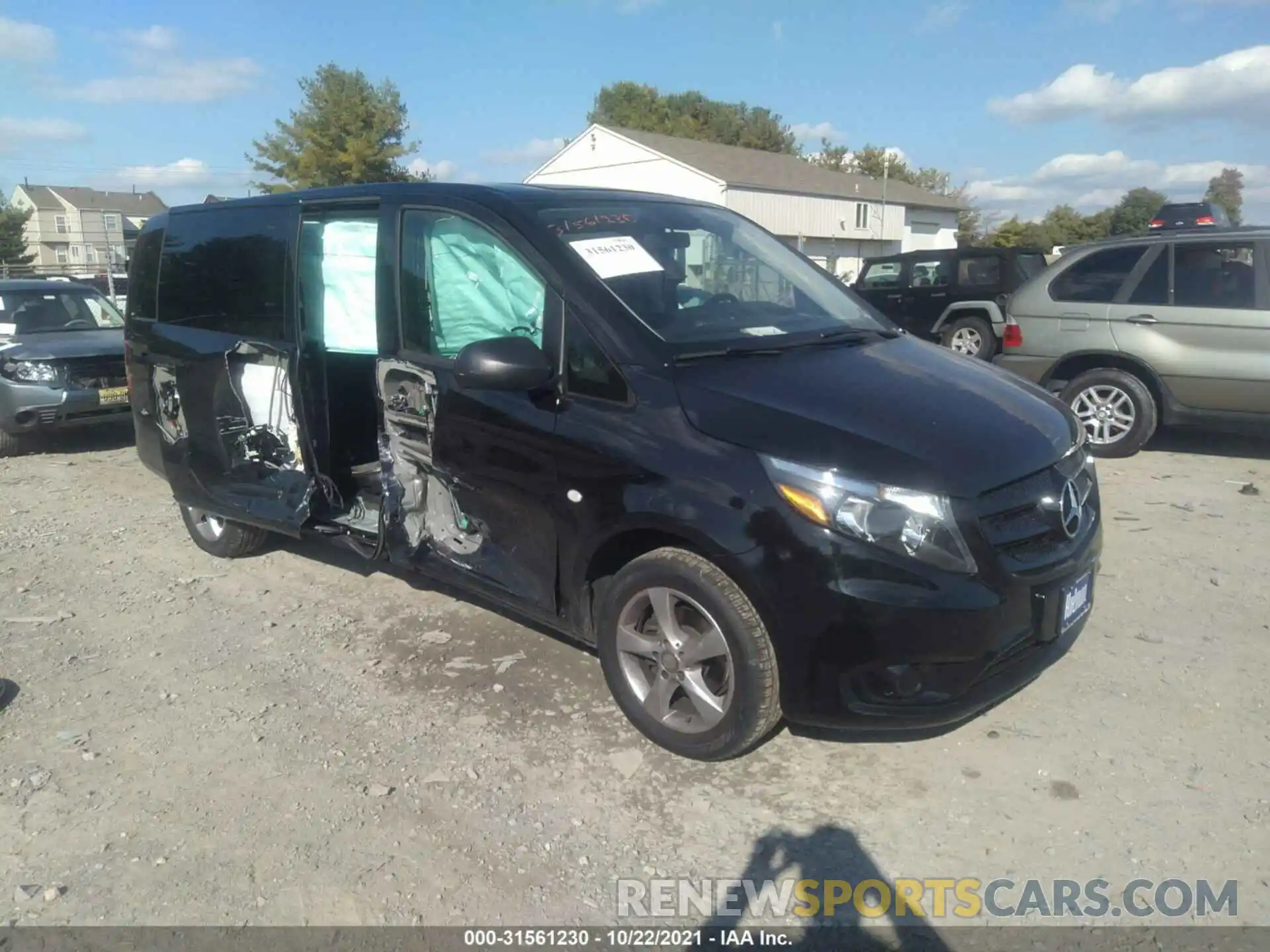 1 Photograph of a damaged car WD4PG2EE9K3554655 MERCEDES-BENZ METRIS PASSENGER VAN 2019