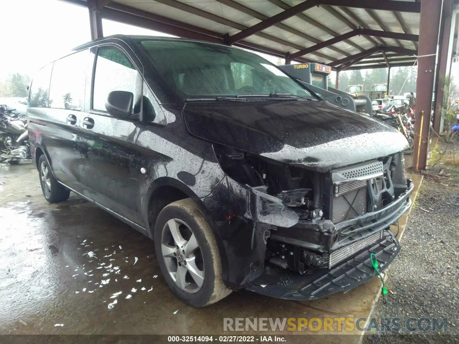 1 Photograph of a damaged car W1WV0FEY7L3696662 MERCEDES-BENZ METRIS PASSENGER VAN 2020