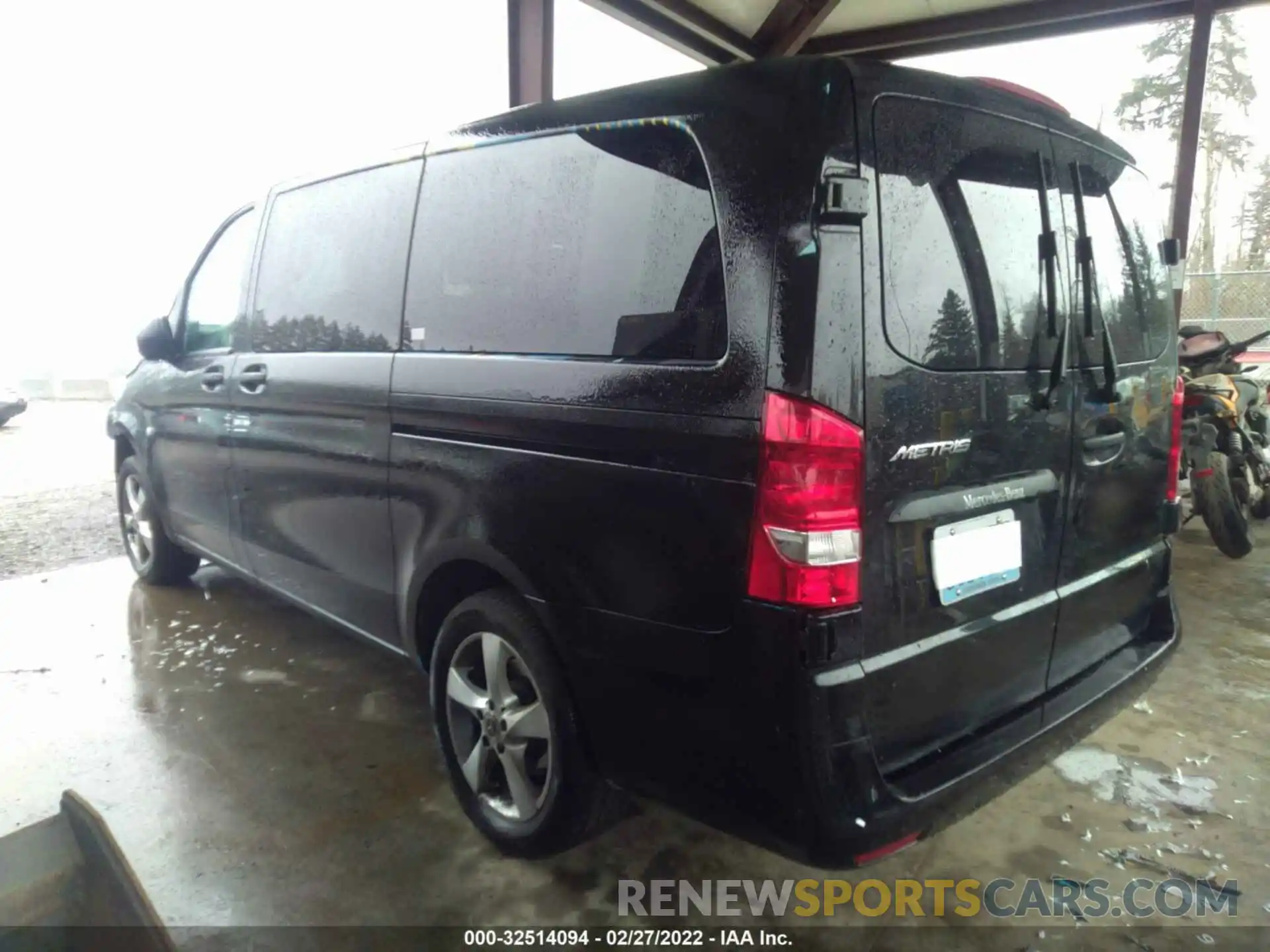 3 Photograph of a damaged car W1WV0FEY7L3696662 MERCEDES-BENZ METRIS PASSENGER VAN 2020