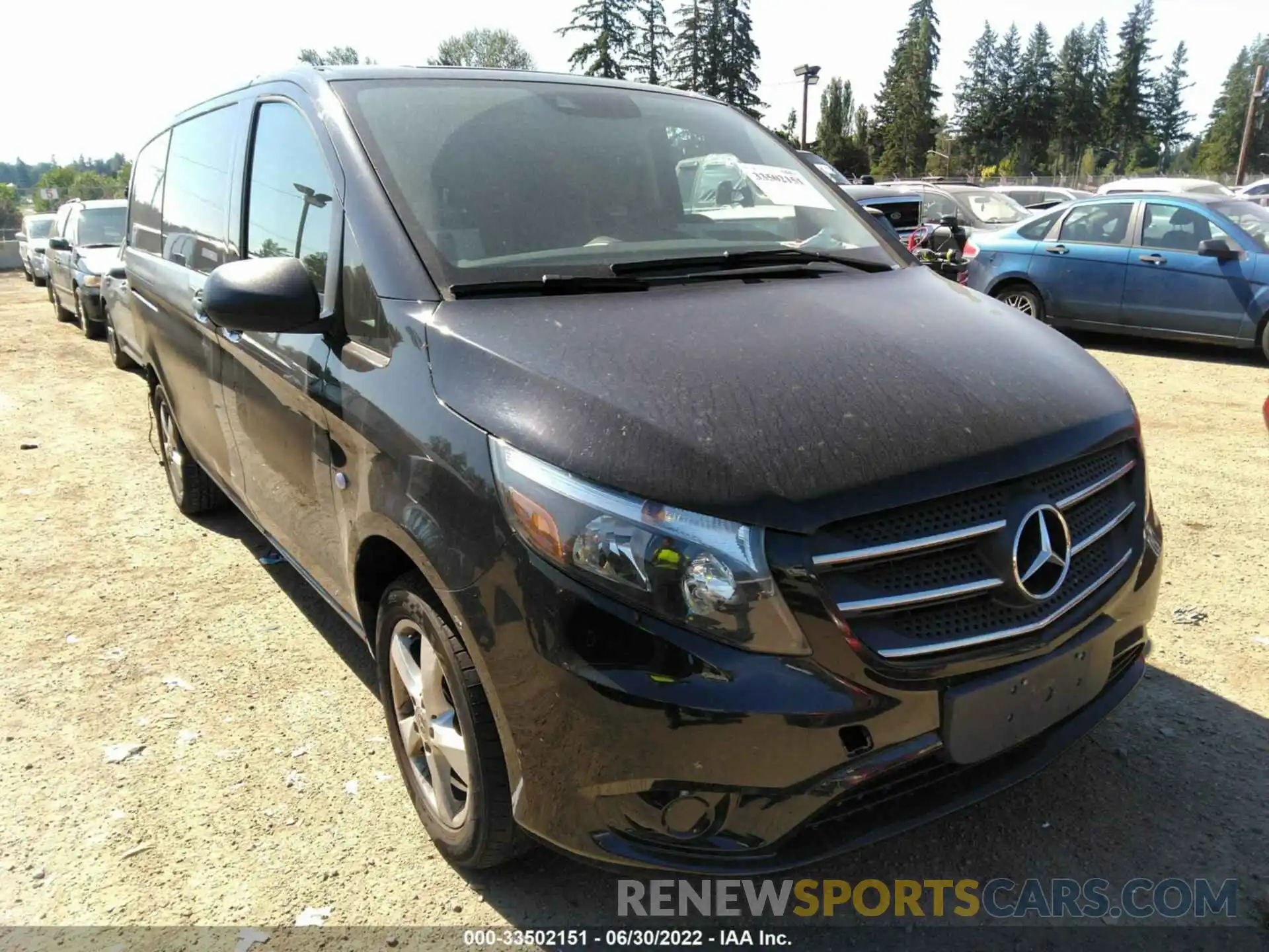 1 Photograph of a damaged car W1WV0FEY7L3698380 MERCEDES-BENZ METRIS PASSENGER VAN 2020