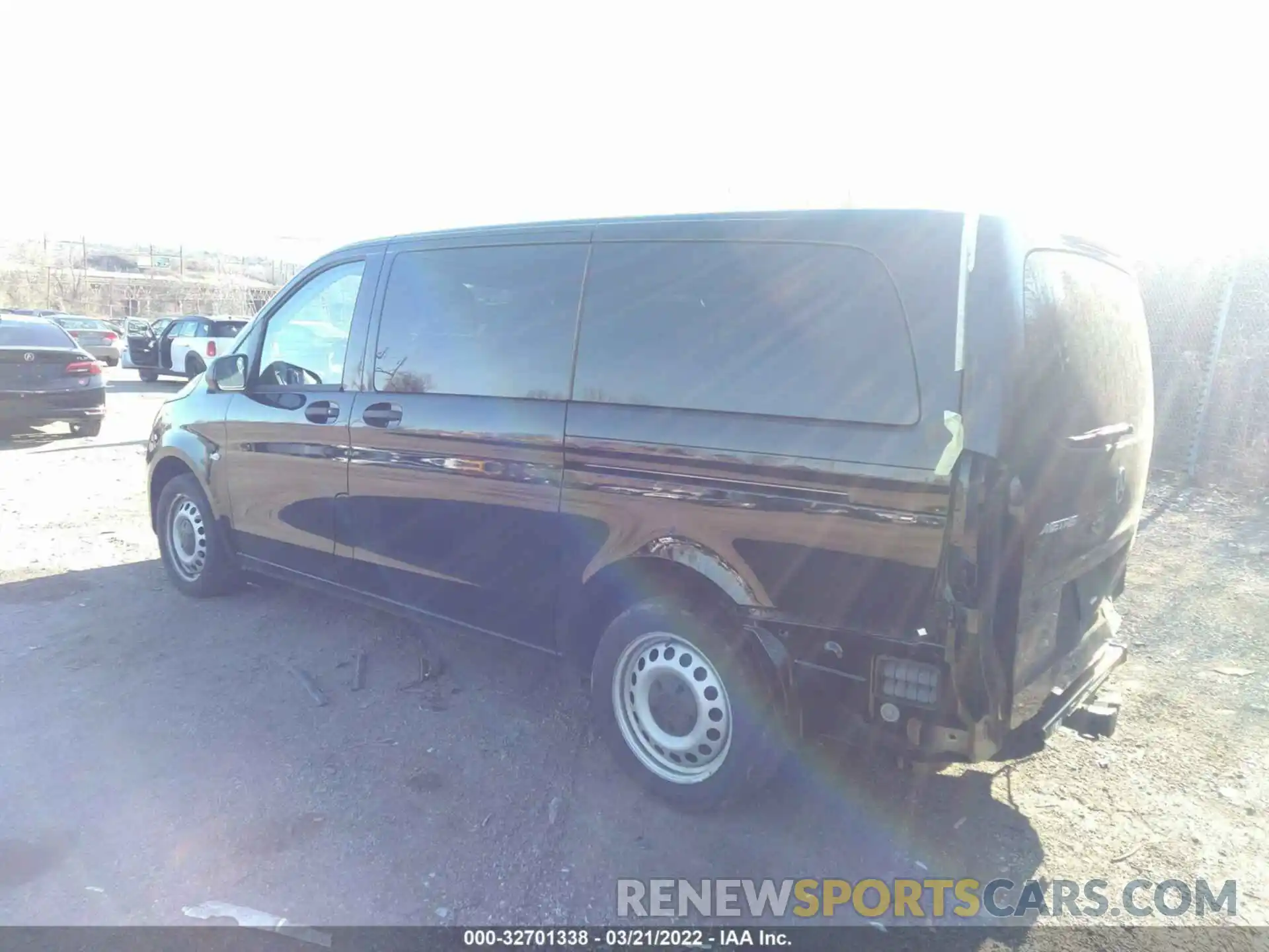 3 Photograph of a damaged car W1WV0FEY5M3857950 MERCEDES-BENZ METRIS PASSENGER VAN 2021