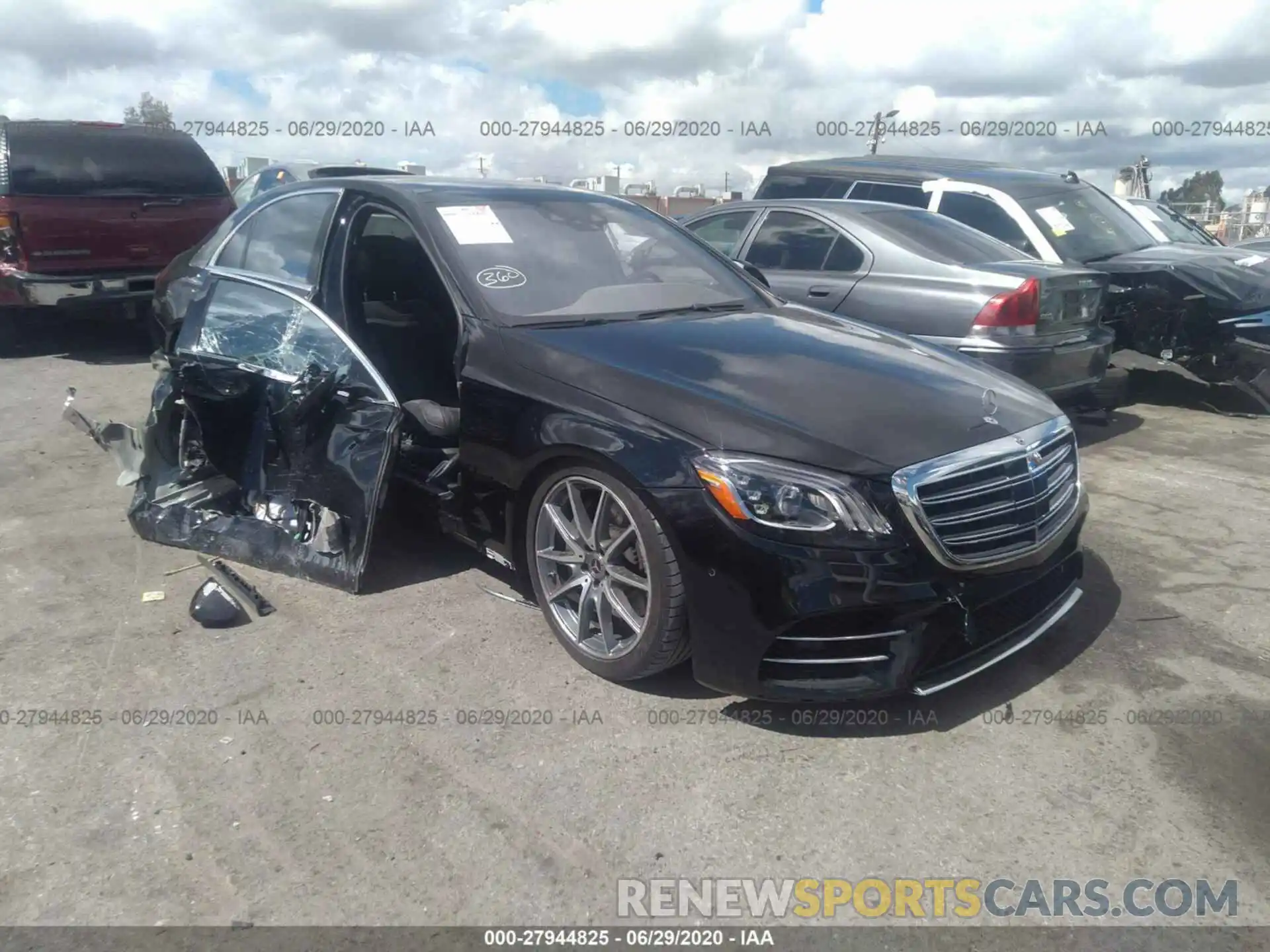 1 Photograph of a damaged car WDDUG6GB9KA476550 MERCEDES-BENZ S 2019