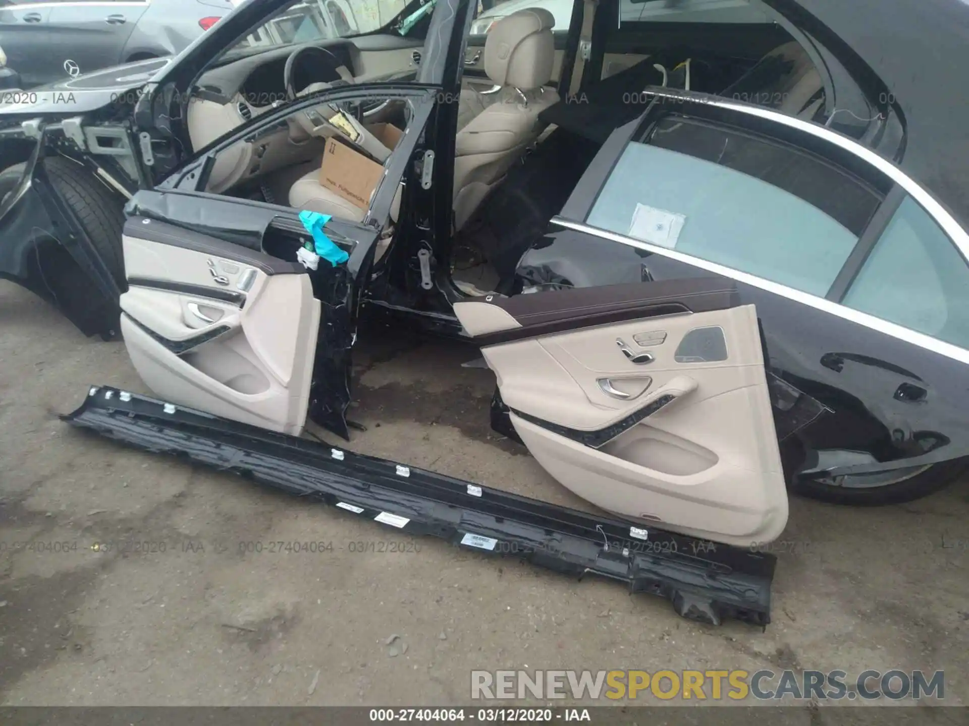 6 Photograph of a damaged car WDDUG8DB3KA449117 MERCEDES-BENZ S 2019