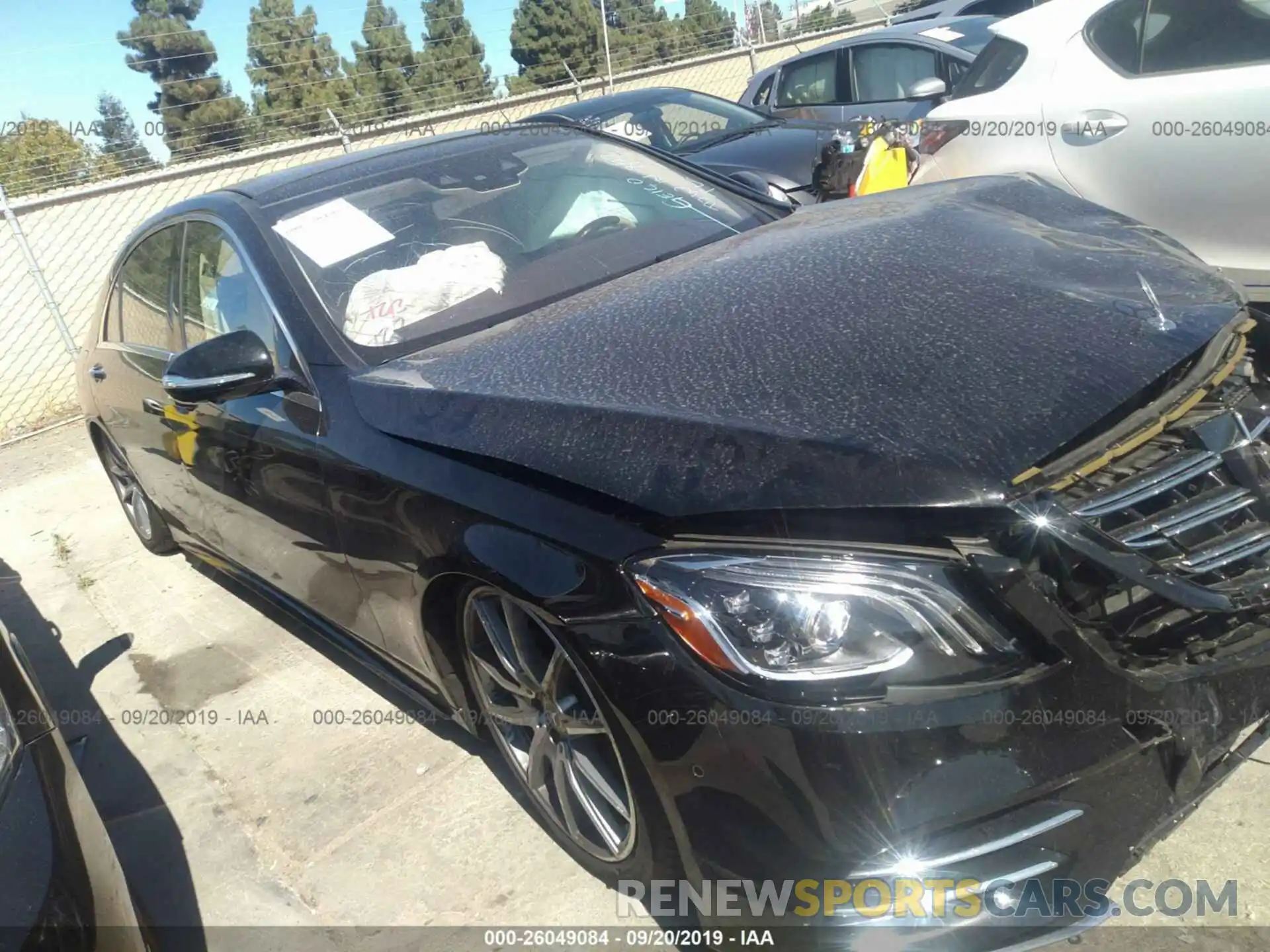 1 Photograph of a damaged car WDDUG8DBXKA477674 MERCEDES-BENZ S 2019