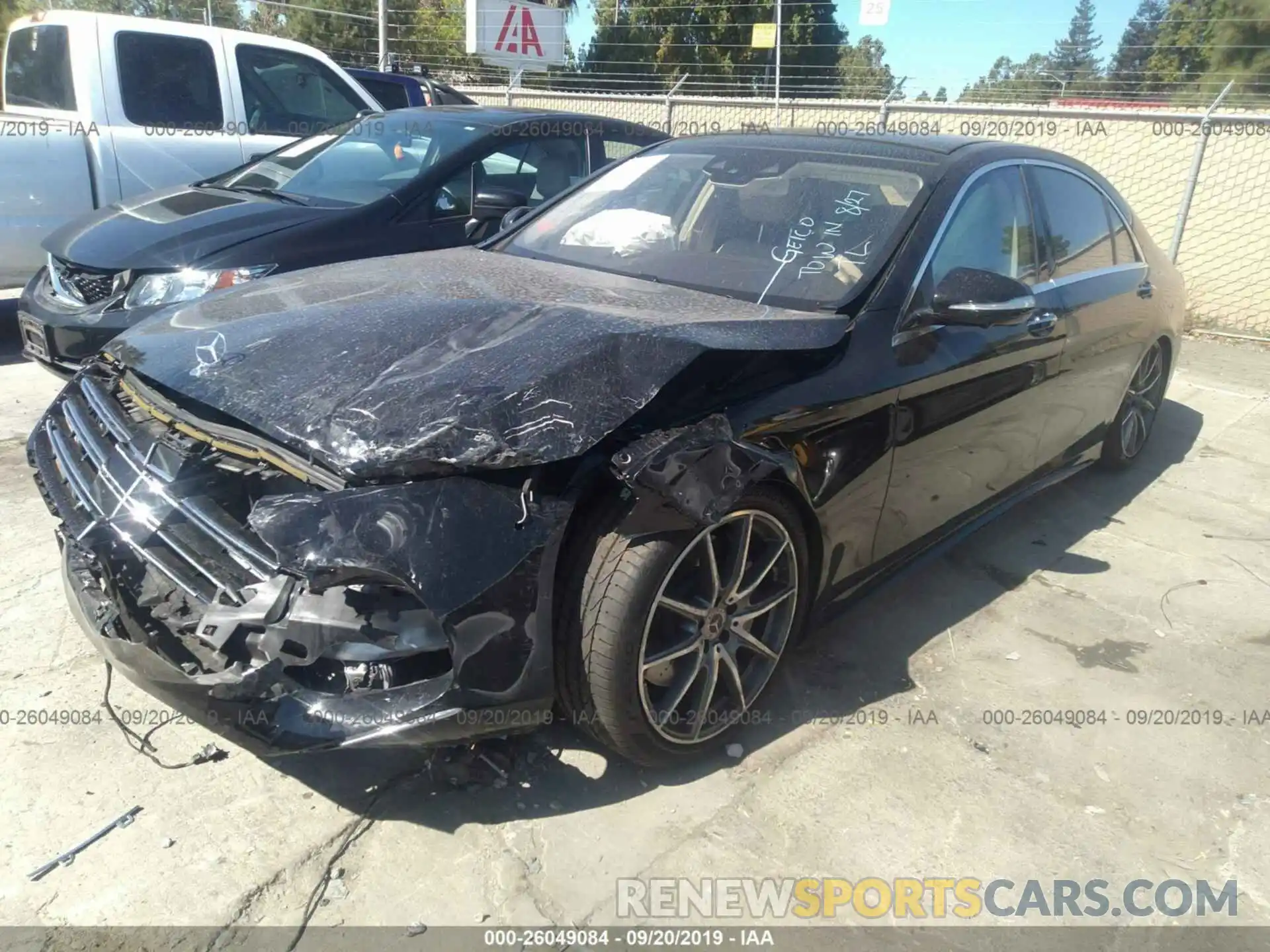 2 Photograph of a damaged car WDDUG8DBXKA477674 MERCEDES-BENZ S 2019