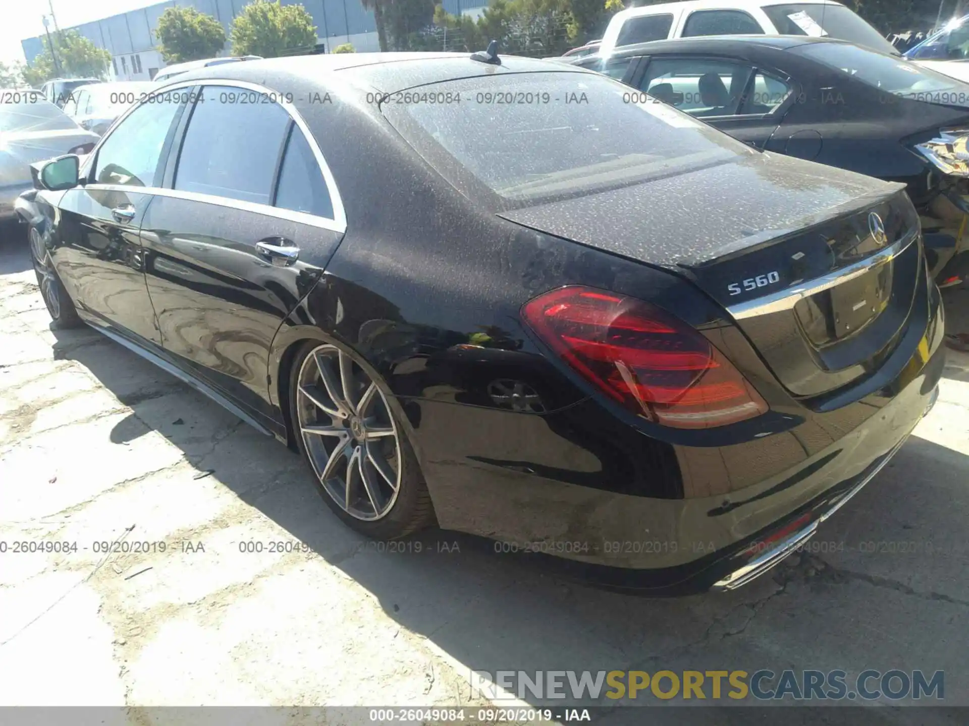 3 Photograph of a damaged car WDDUG8DBXKA477674 MERCEDES-BENZ S 2019