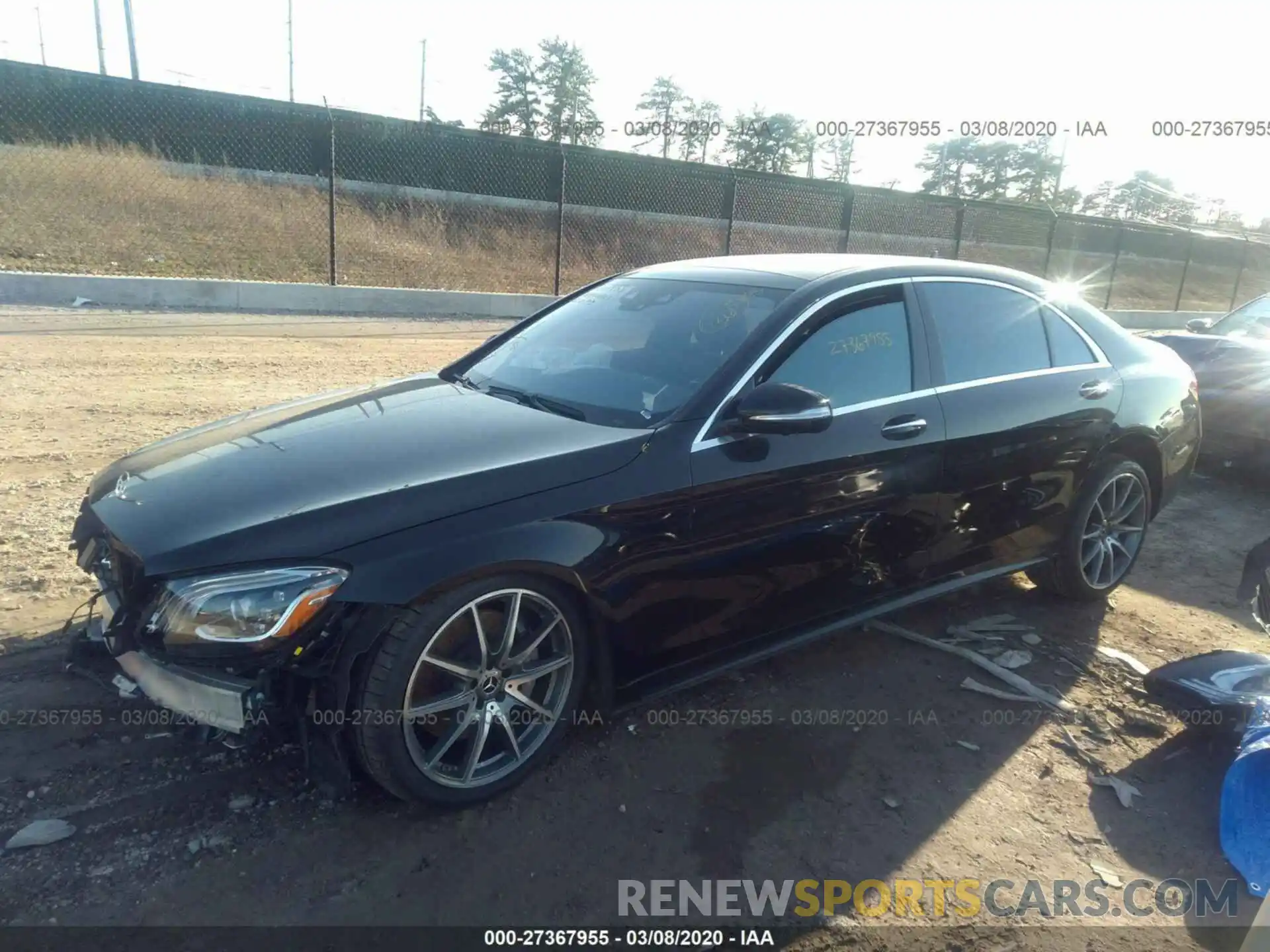 2 Photograph of a damaged car WDDUG8GB3KA462221 MERCEDES-BENZ S 2019