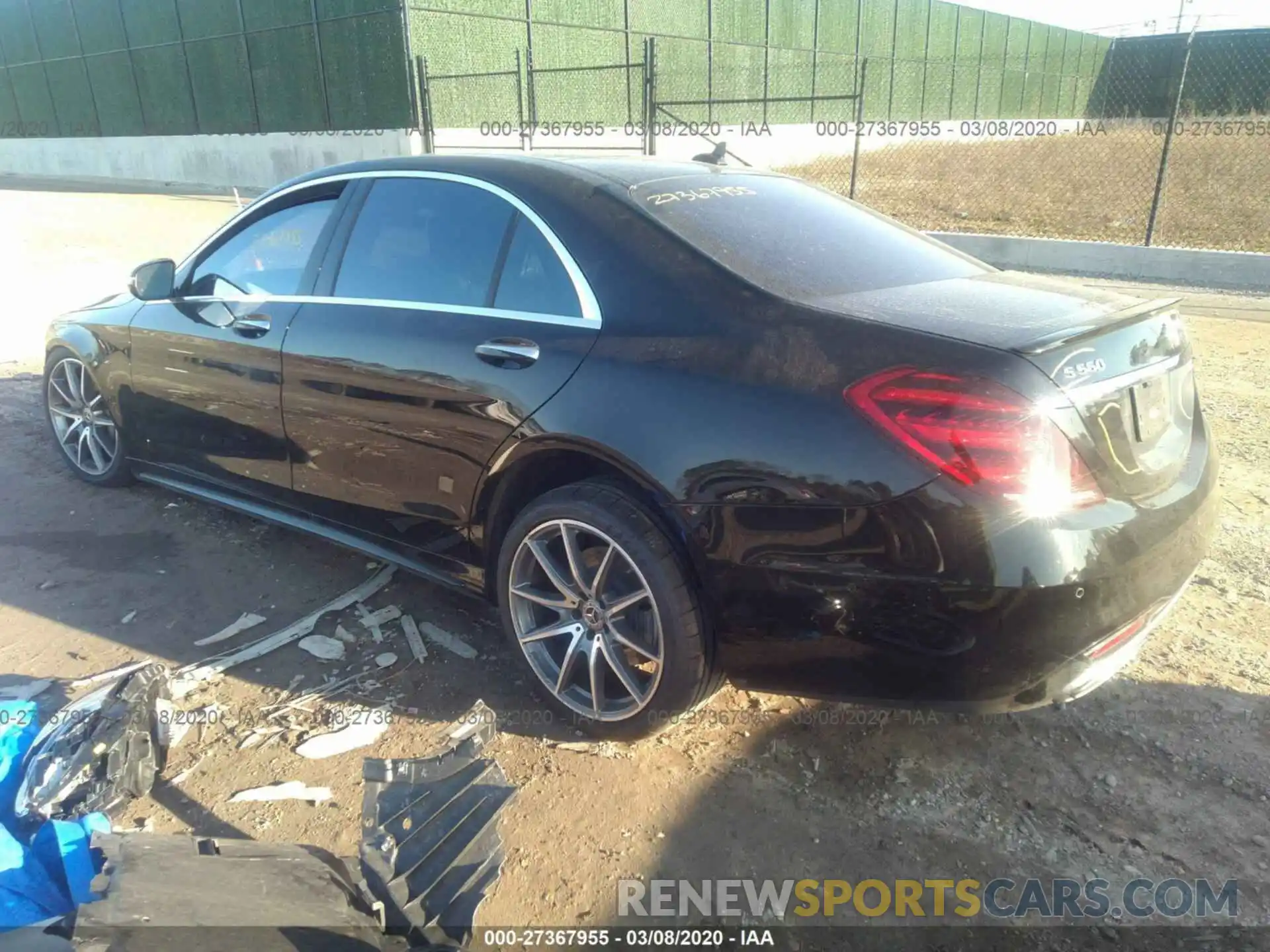 3 Photograph of a damaged car WDDUG8GB3KA462221 MERCEDES-BENZ S 2019