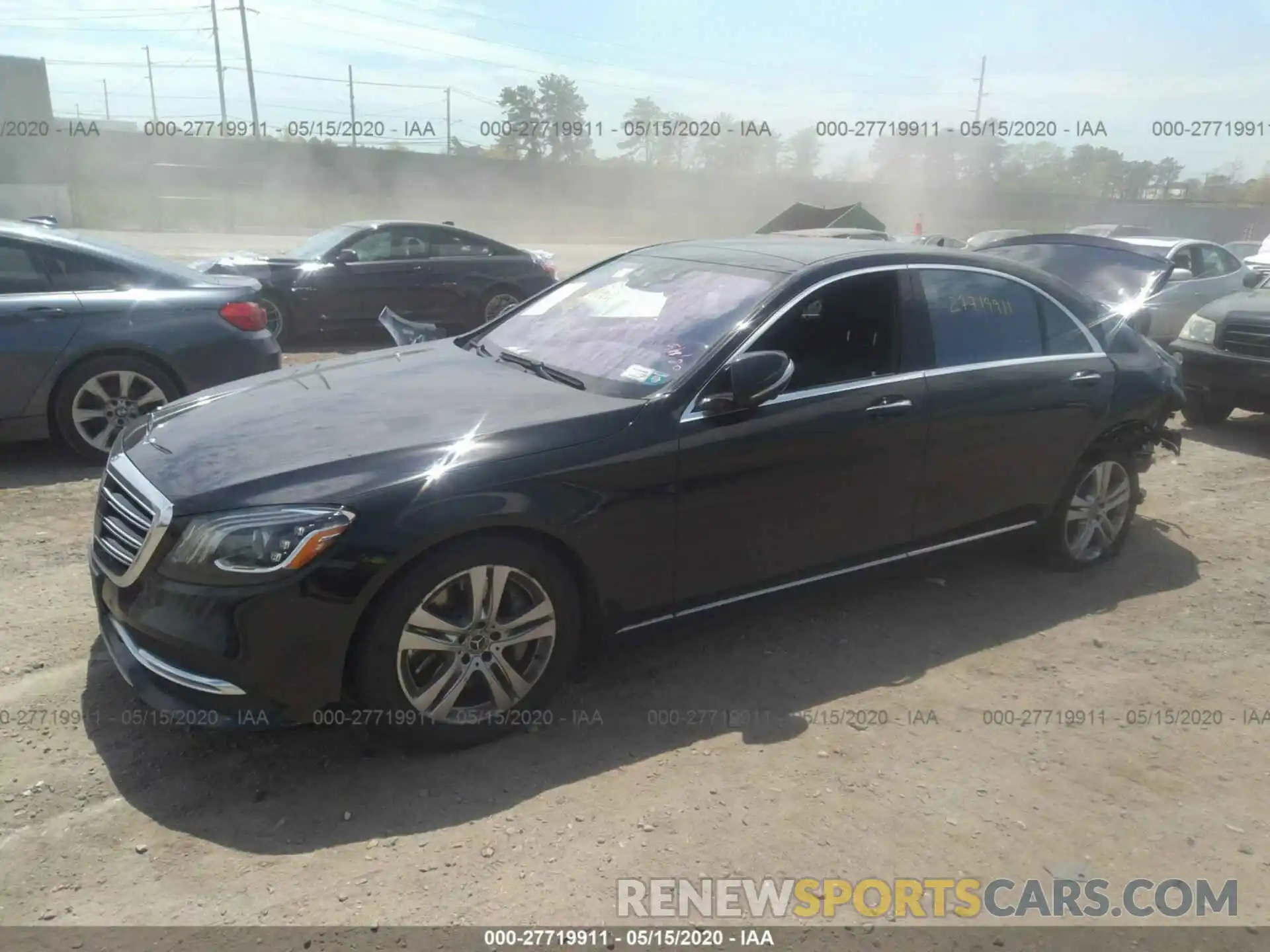 2 Photograph of a damaged car WDDUG8GB6KA474380 MERCEDES-BENZ S 2019