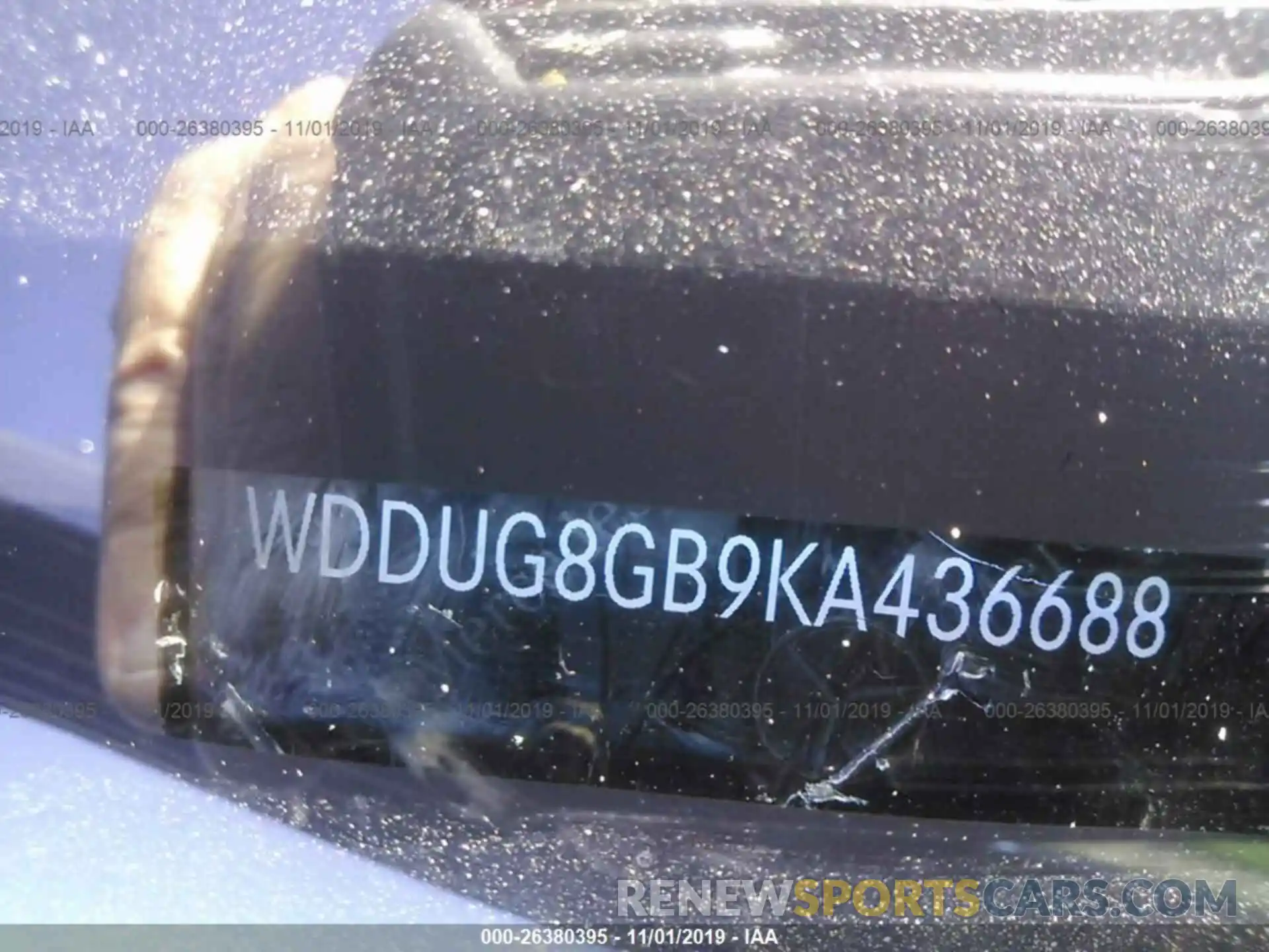 9 Фотография поврежденного автомобиля WDDUG8GB9KA436688 MERCEDES-BENZ S 2019