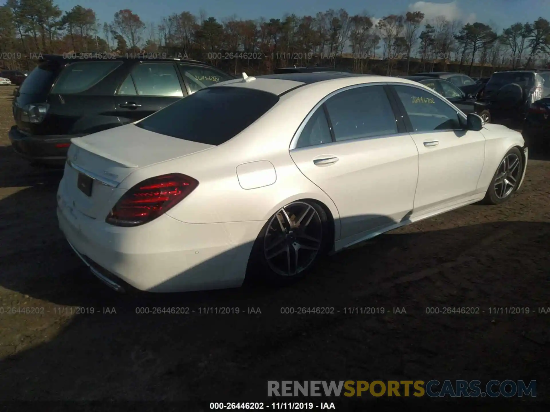 4 Photograph of a damaged car WDDUG8GBXKA472020 MERCEDES-BENZ S 2019