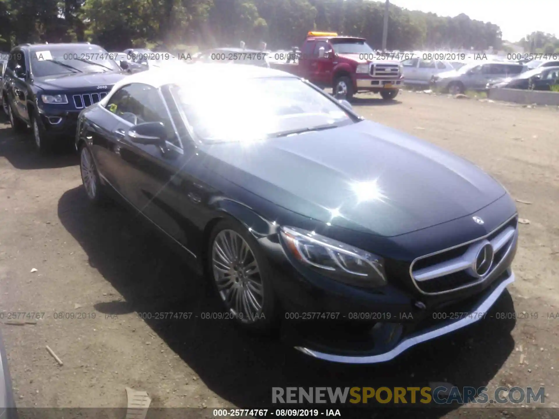 1 Photograph of a damaged car WDDXK8DB6KA037026 MERCEDES-BENZ S 2019