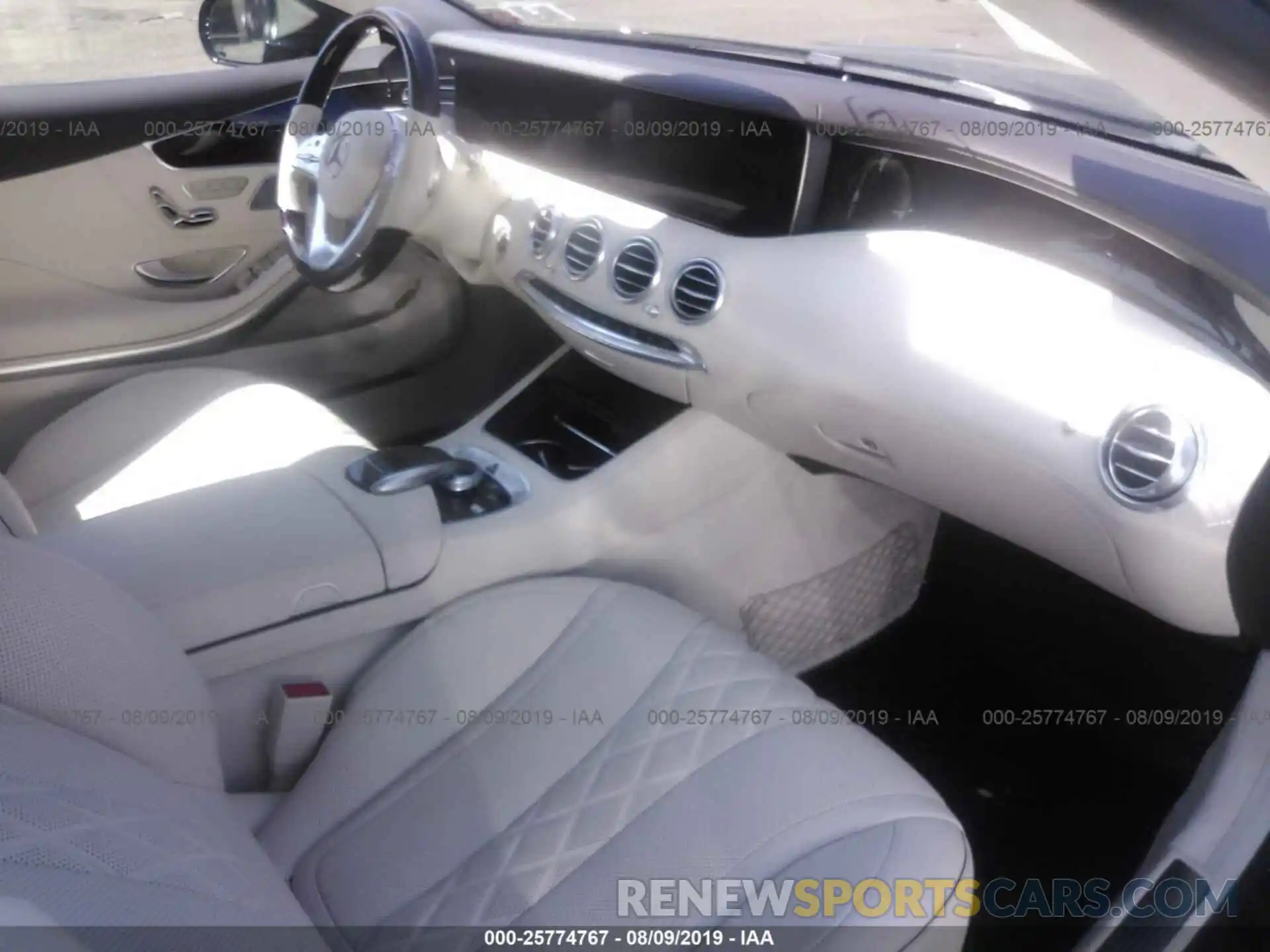 5 Photograph of a damaged car WDDXK8DB6KA037026 MERCEDES-BENZ S 2019