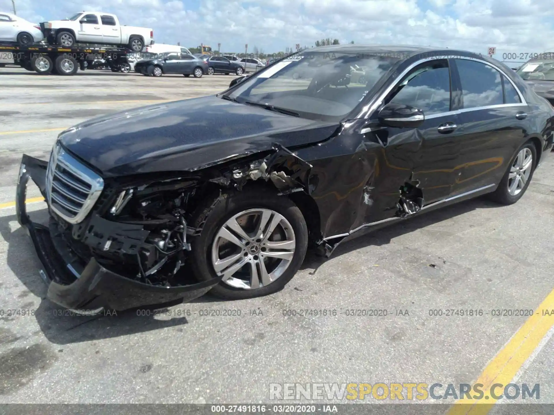 6 Photograph of a damaged car WDDUG6GB4LA523078 MERCEDES-BENZ S 2020