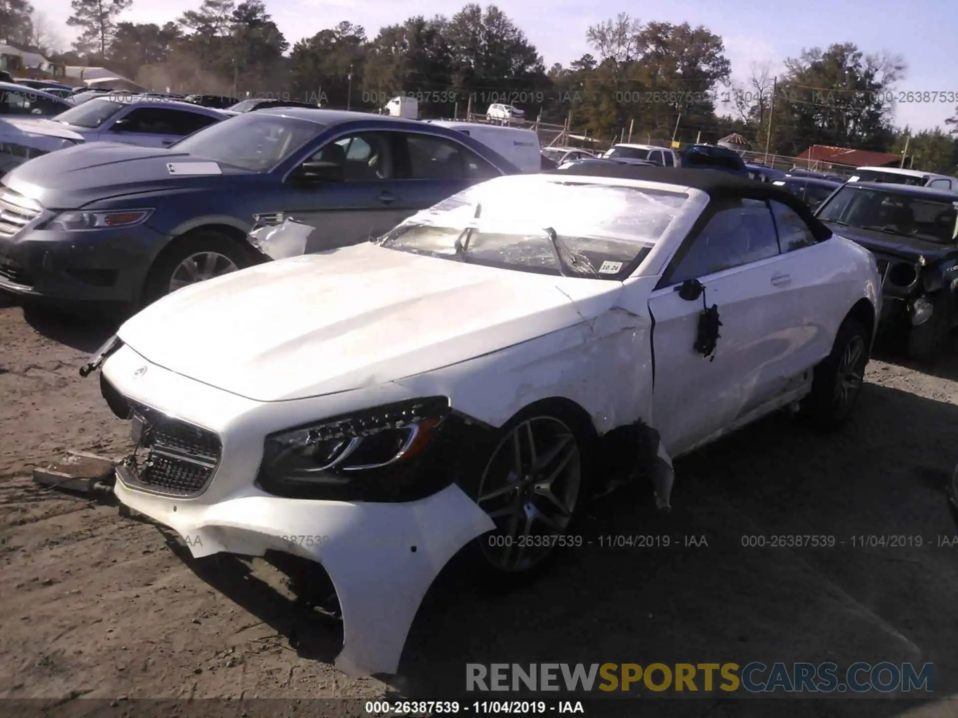 2 Photograph of a damaged car WDDXK8DB7LA040728 MERCEDES-BENZ S 2020