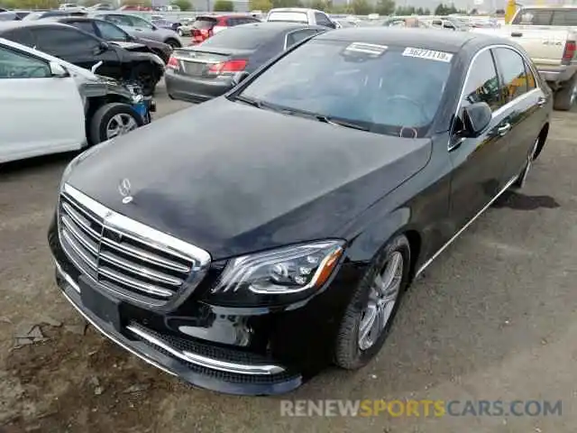 2 Photograph of a damaged car WDDUG6GB7KA457253 MERCEDES-BENZ S 450 2019