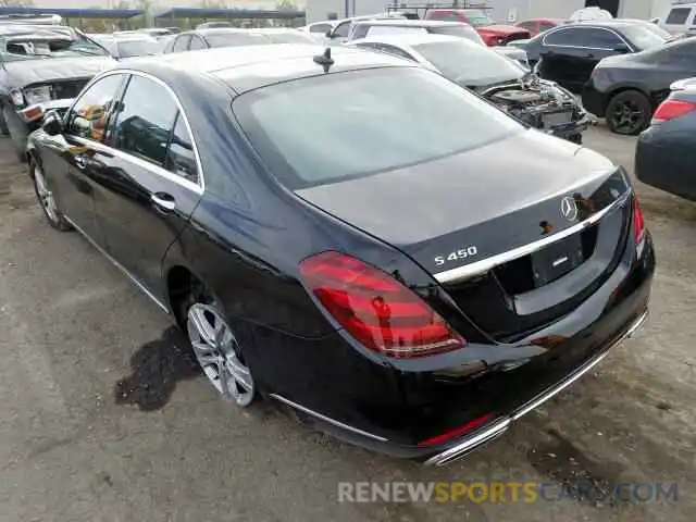 3 Photograph of a damaged car WDDUG6GB7KA457253 MERCEDES-BENZ S 450 2019