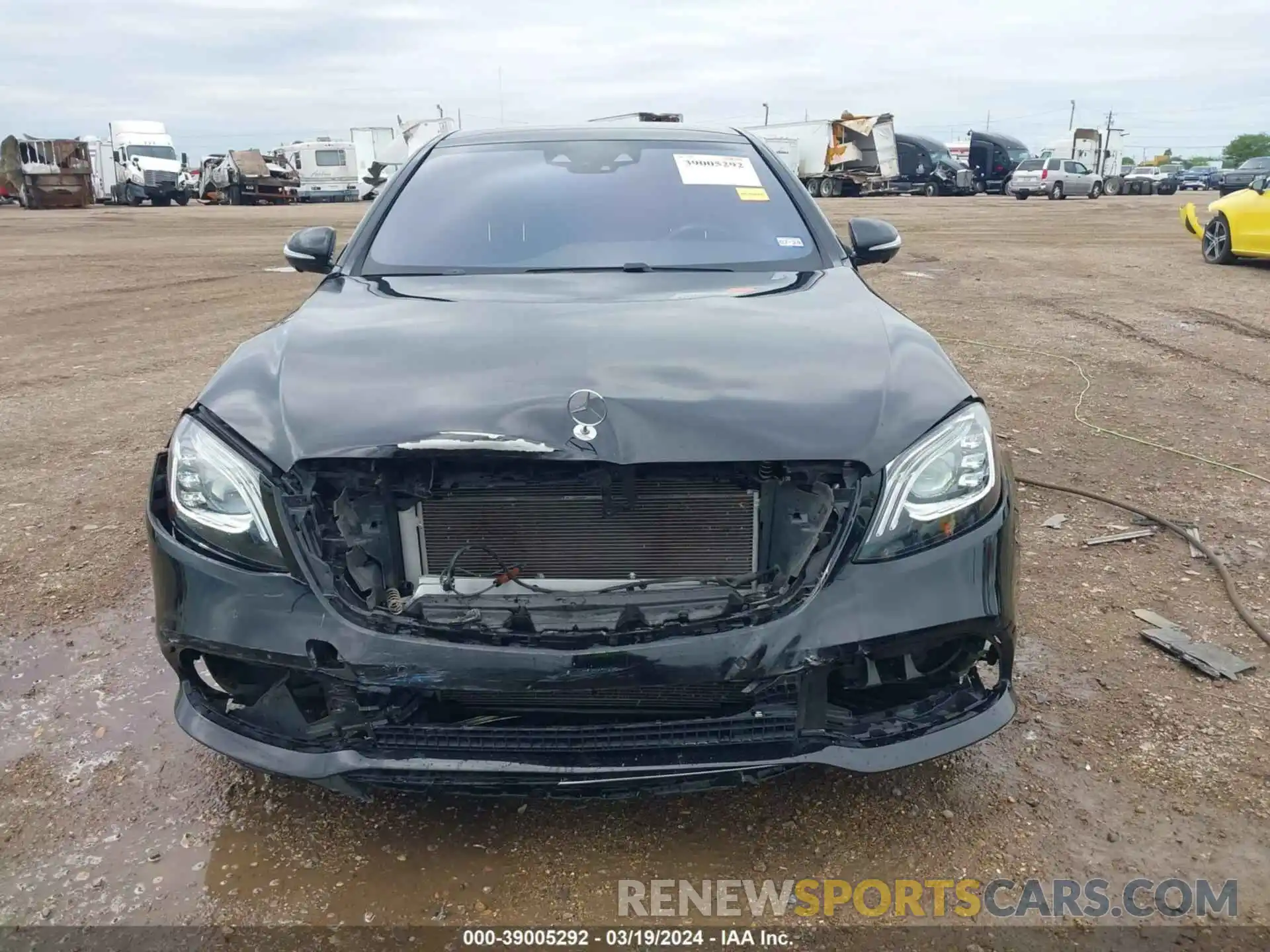 13 Photograph of a damaged car WDDUG6GB9KA493199 MERCEDES-BENZ S 450 2019