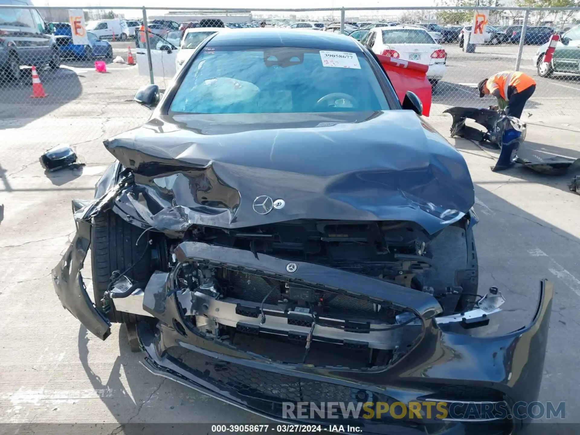 12 Photograph of a damaged car W1K6G6DB1PA209018 MERCEDES-BENZ S 500 2023