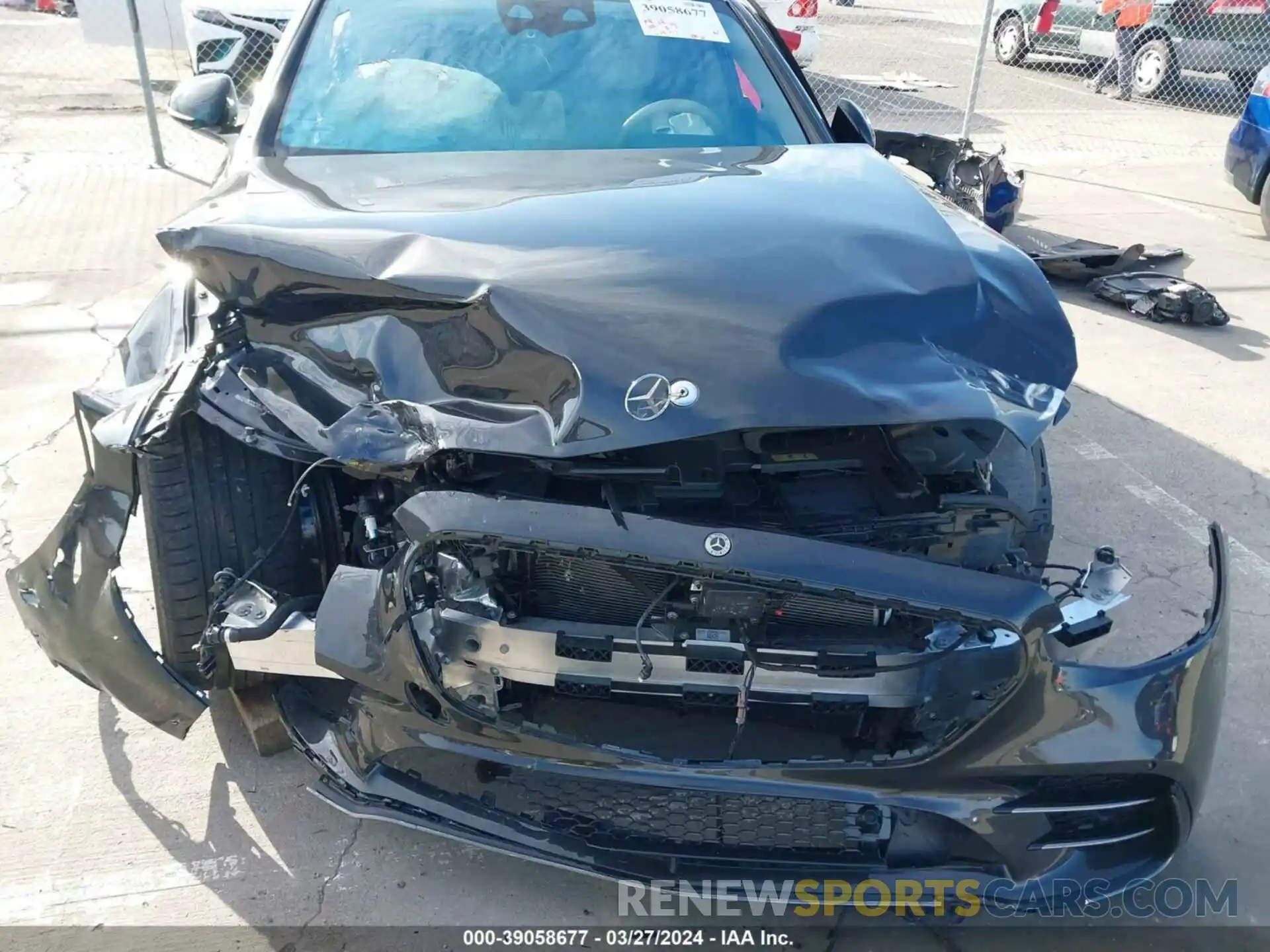 6 Photograph of a damaged car W1K6G6DB1PA209018 MERCEDES-BENZ S 500 2023