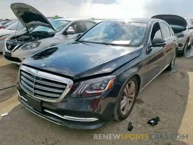 2 Фотография поврежденного автомобиля WDDUG8DB0KA452086 MERCEDES-BENZ S 560 2019