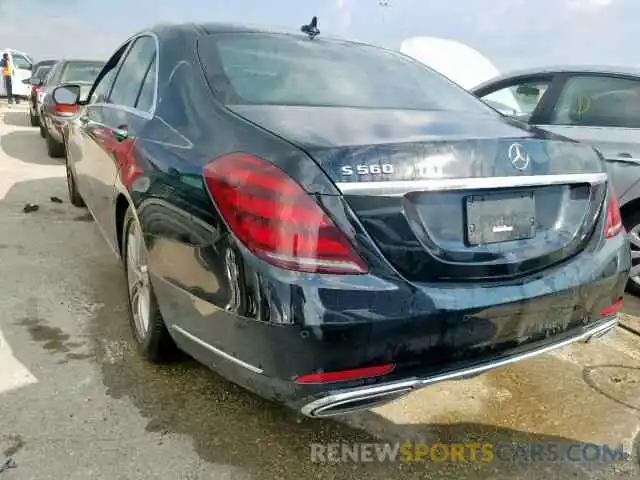 3 Photograph of a damaged car WDDUG8DB0KA452086 MERCEDES-BENZ S 560 2019