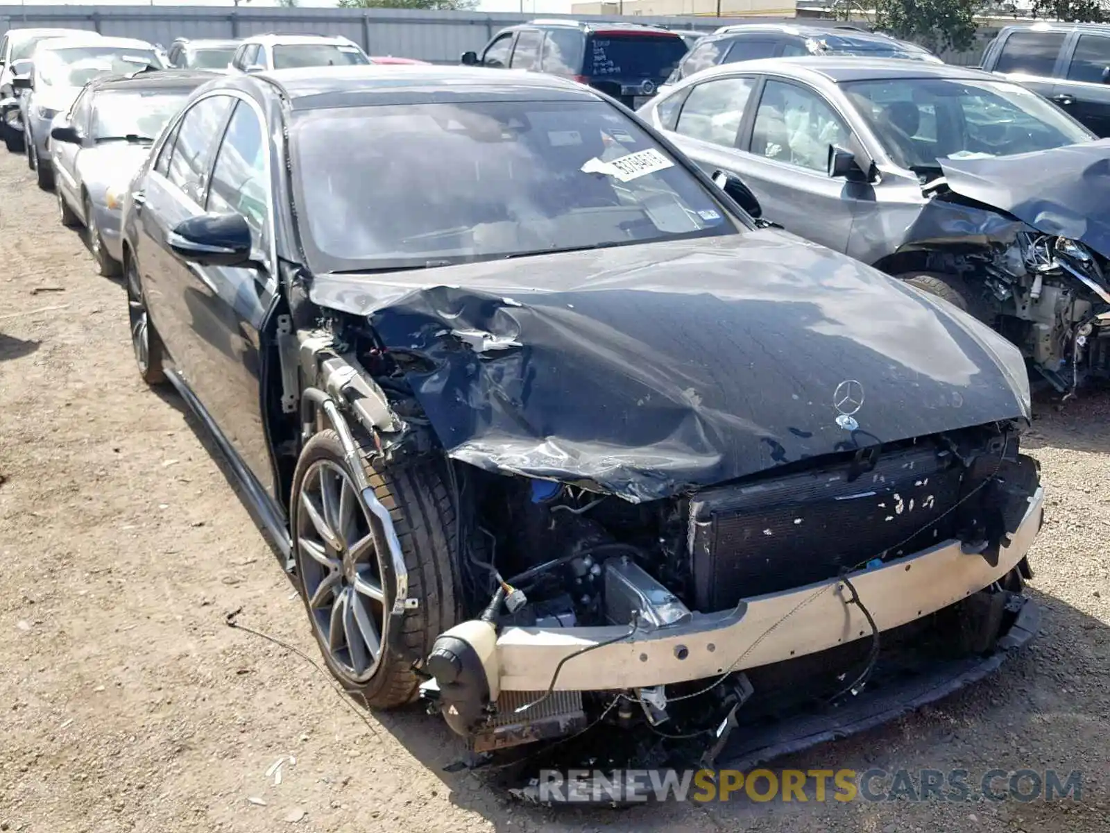 1 Photograph of a damaged car WDDUG8DB8KA425024 MERCEDES-BENZ S 560 2019