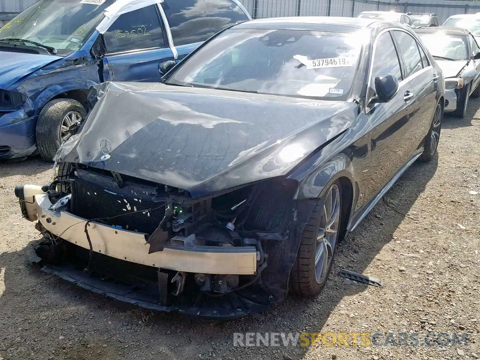 2 Photograph of a damaged car WDDUG8DB8KA425024 MERCEDES-BENZ S 560 2019