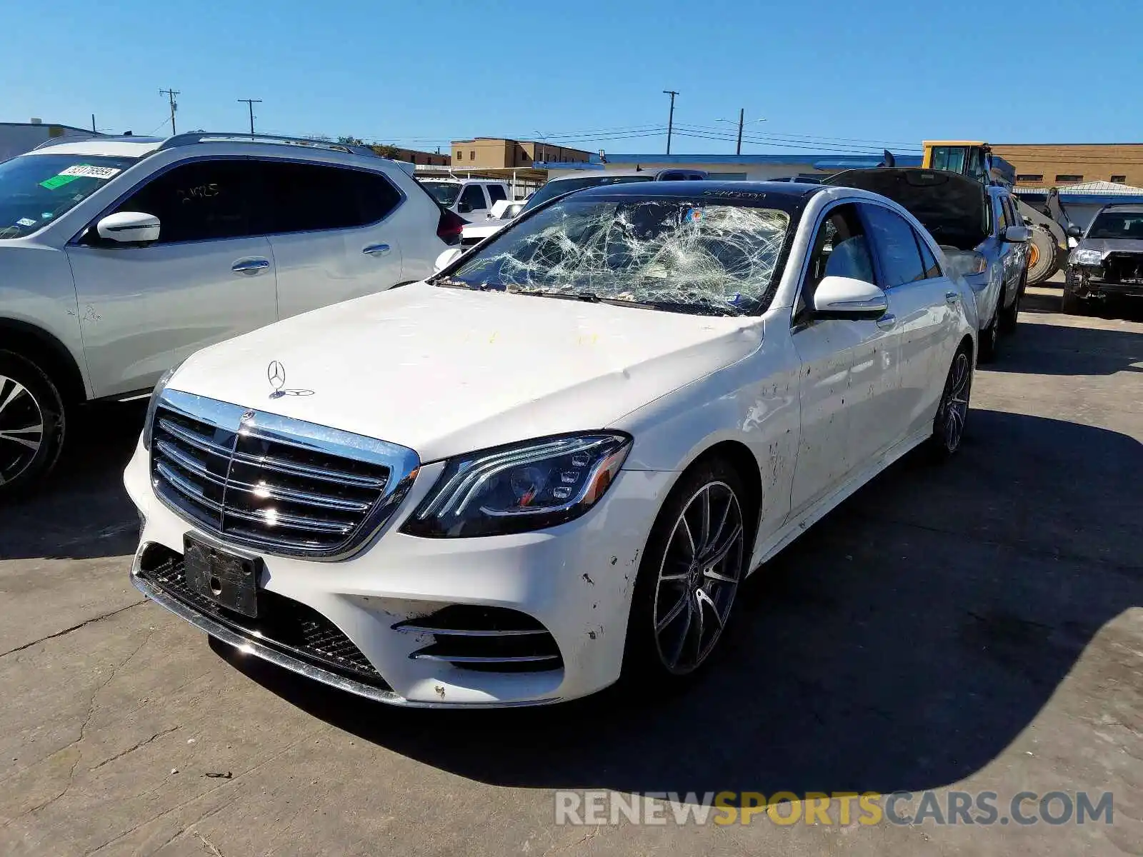 2 Photograph of a damaged car WDDUG8DB9KA429101 MERCEDES-BENZ S 560 2019