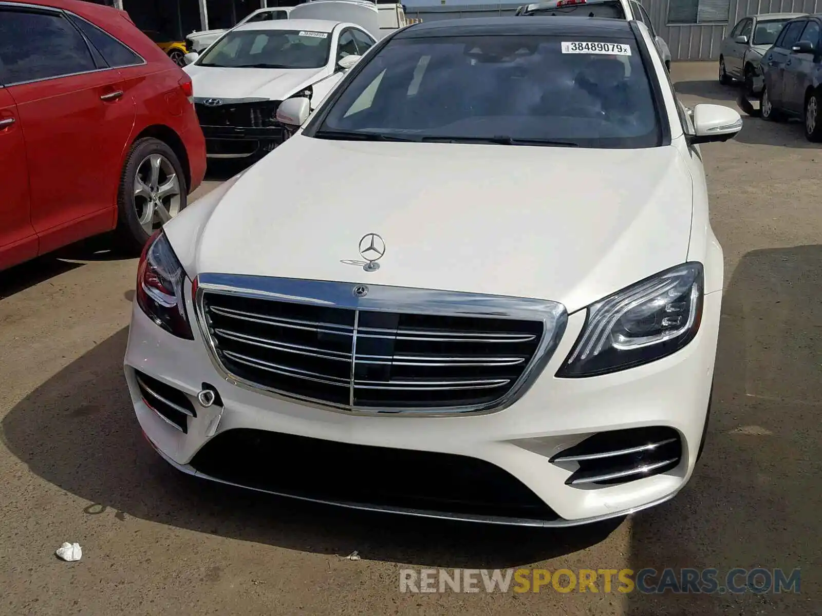 9 Фотография поврежденного автомобиля WDDUG8DBXKA468845 MERCEDES-BENZ S 560 2019