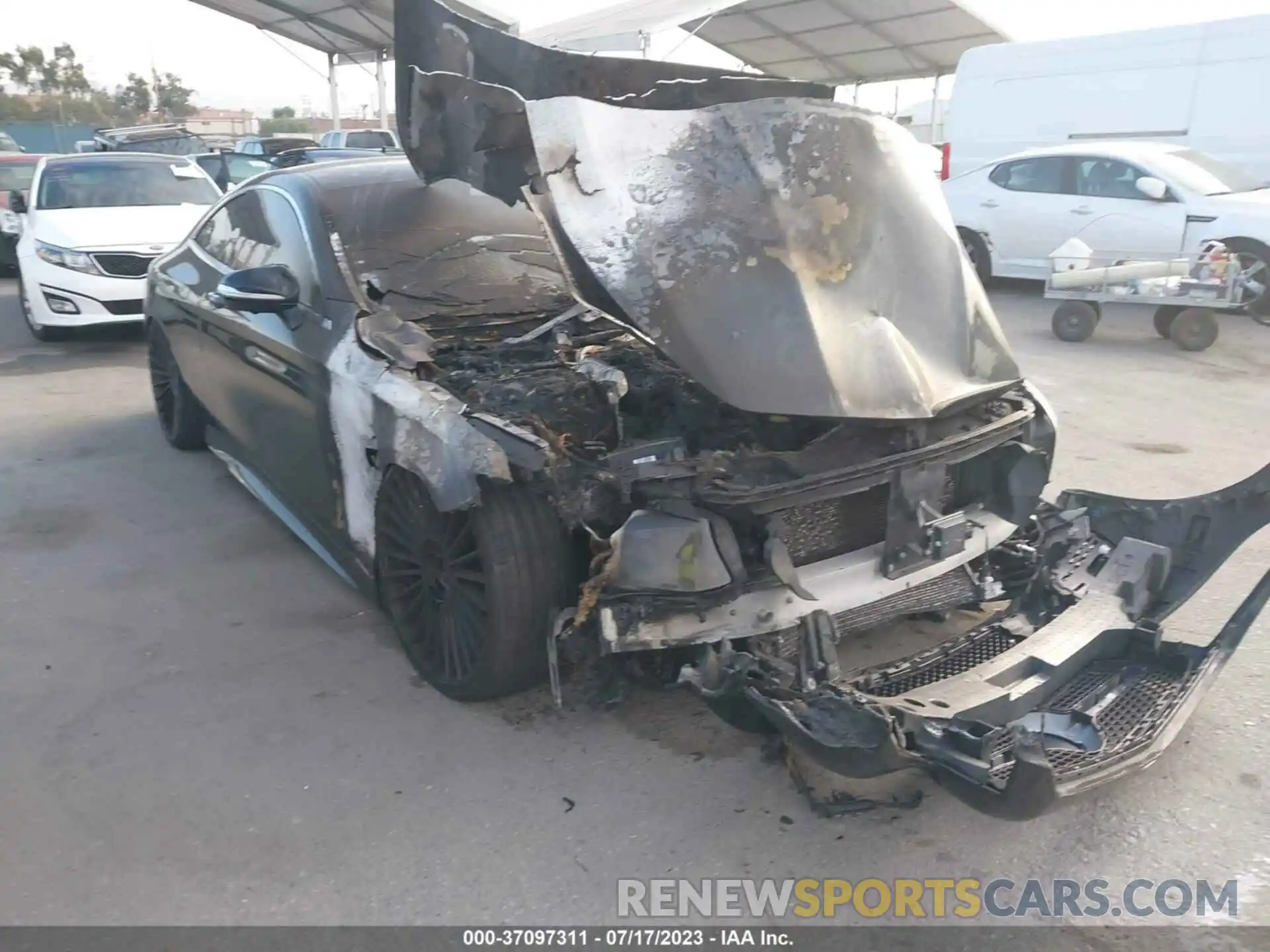 1 Photograph of a damaged car WDDXJ8GBXKA035892 MERCEDES-BENZ S 560 2019