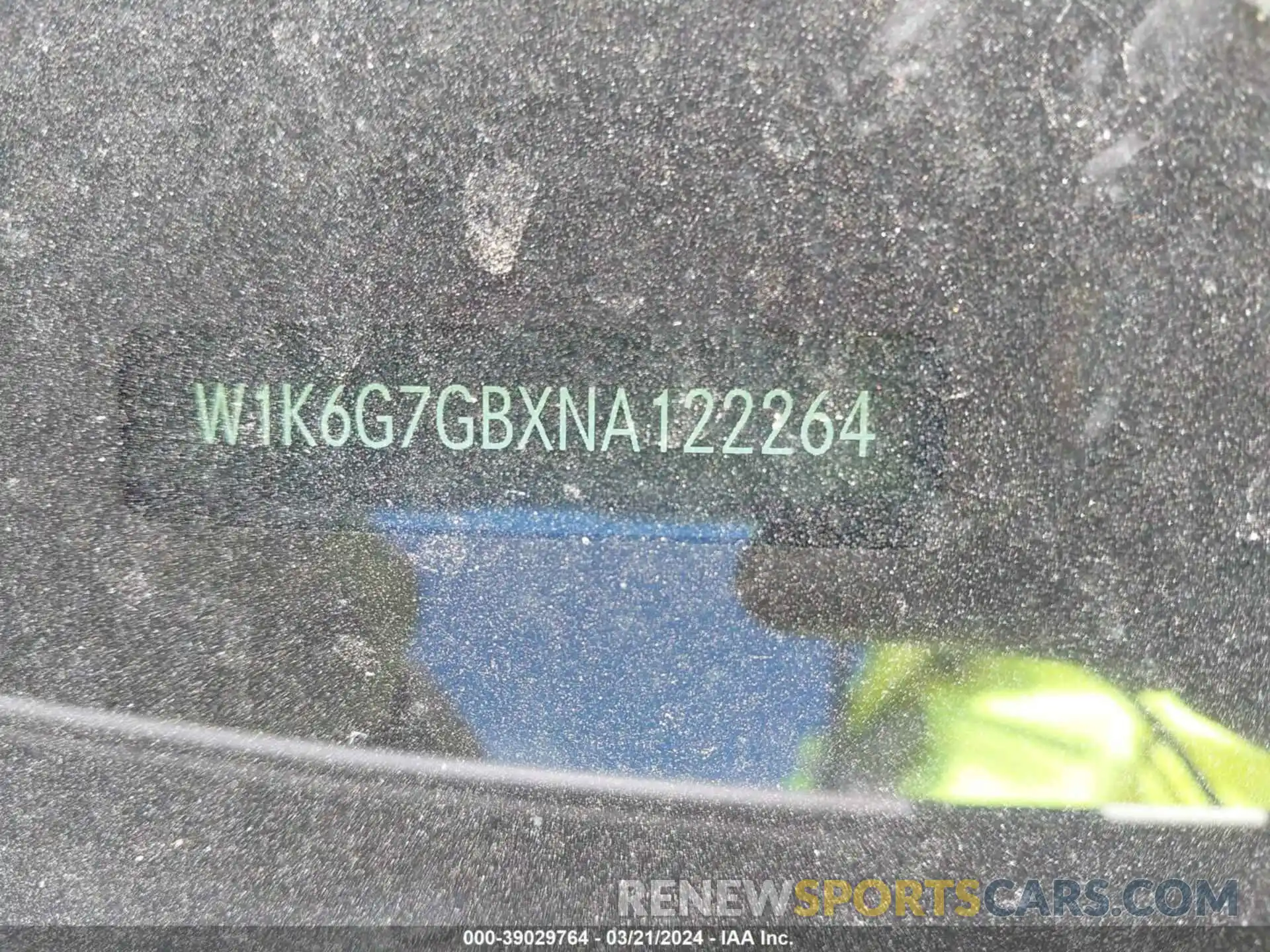 17 Photograph of a damaged car W1K6G7GBXNA122264 MERCEDES-BENZ S 580 2022