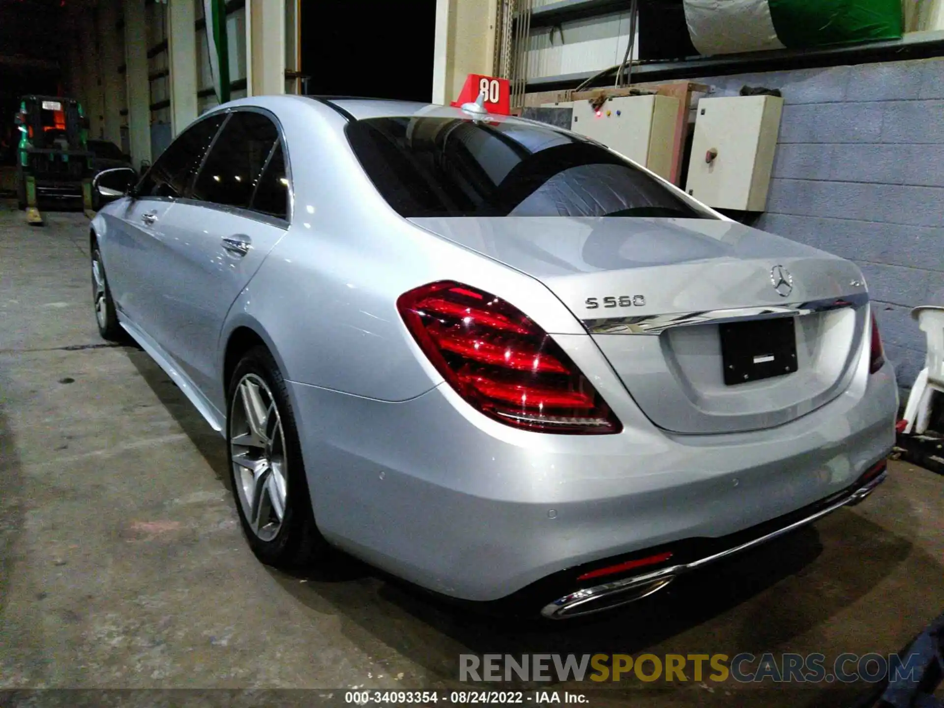 3 Photograph of a damaged car 00DUG8GB3KA471274 MERCEDES-BENZ S-CLASS 2019