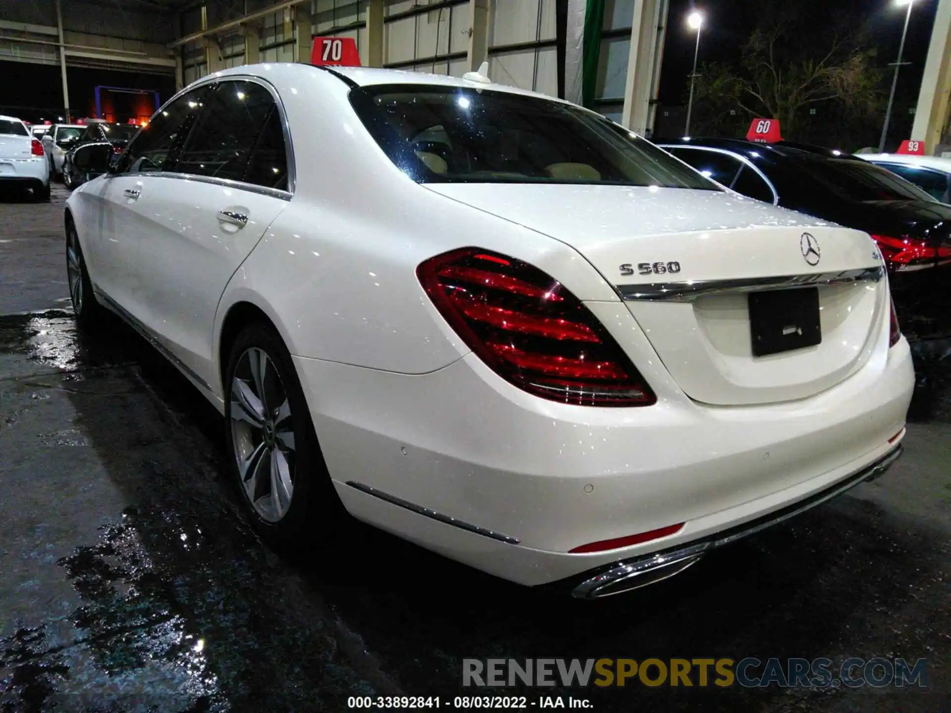 3 Photograph of a damaged car 00DUG8GB8KA435550 MERCEDES-BENZ S-CLASS 2019