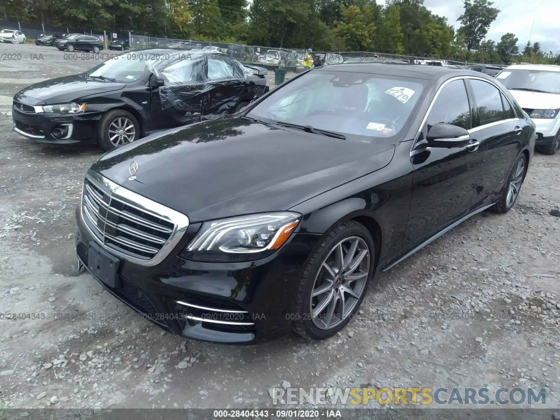 2 Photograph of a damaged car WDDUG6EB0KA450731 MERCEDES-BENZ S-CLASS 2019