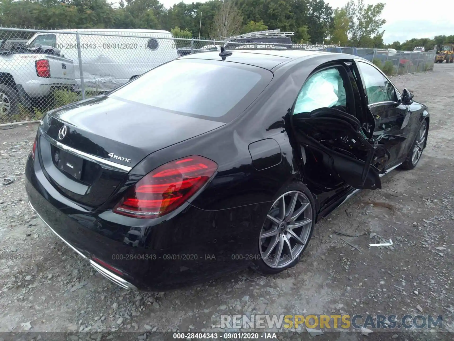 4 Photograph of a damaged car WDDUG6EB0KA450731 MERCEDES-BENZ S-CLASS 2019