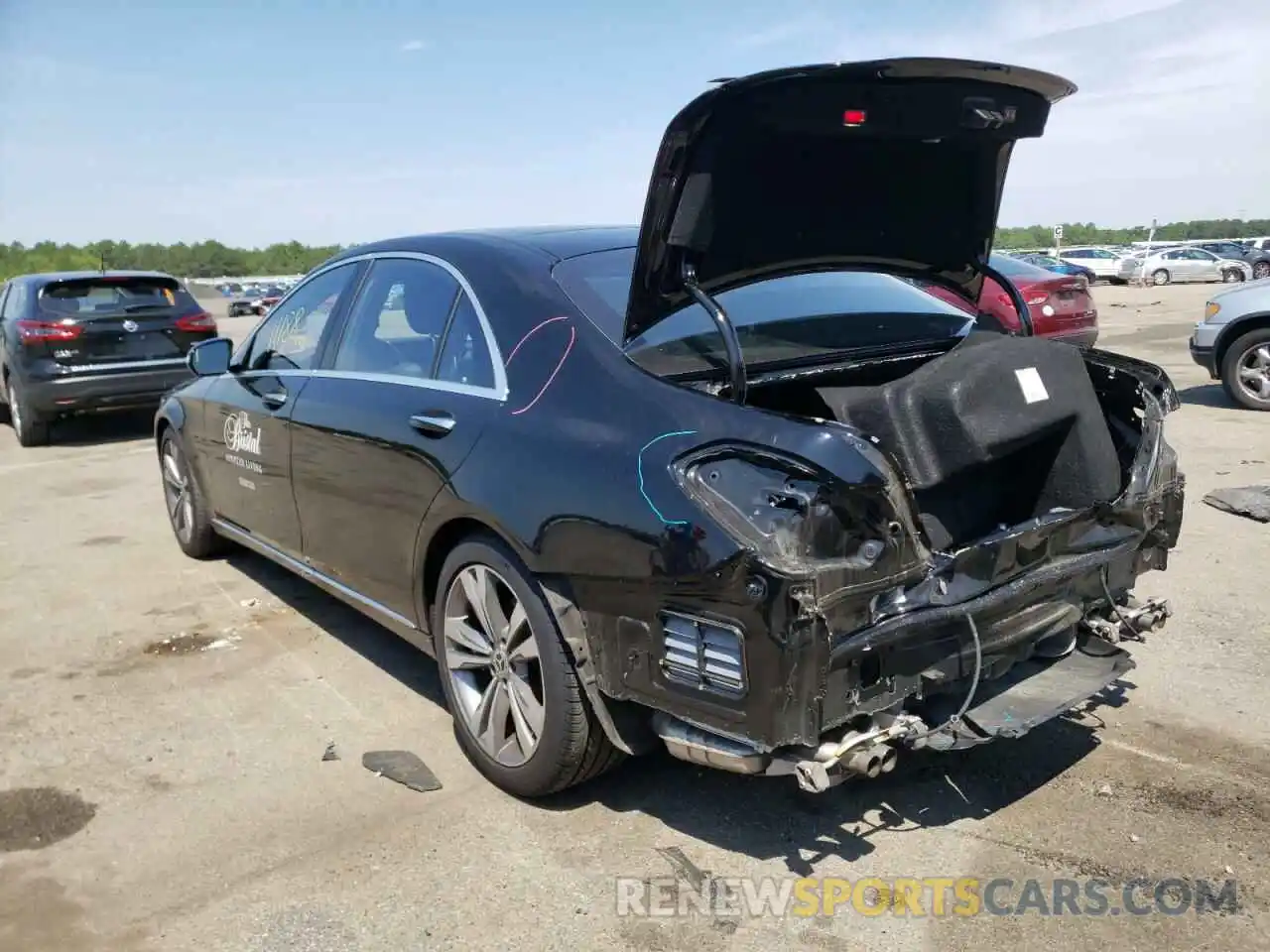 3 Photograph of a damaged car WDDUG6EB0KA460854 MERCEDES-BENZ S-CLASS 2019