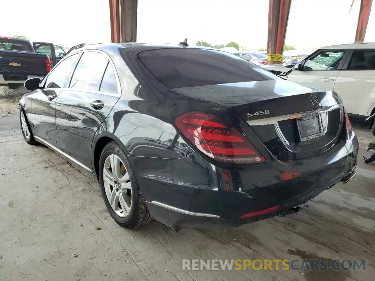 3 Фотография поврежденного автомобиля WDDUG6EB1KA454867 MERCEDES-BENZ S-CLASS 2019