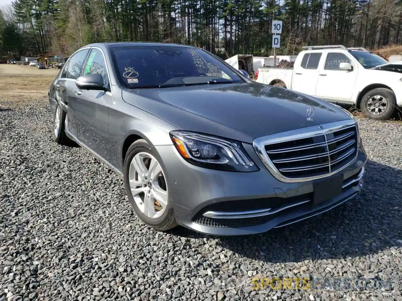 1 Photograph of a damaged car WDDUG6EB1KA477548 MERCEDES-BENZ S-CLASS 2019