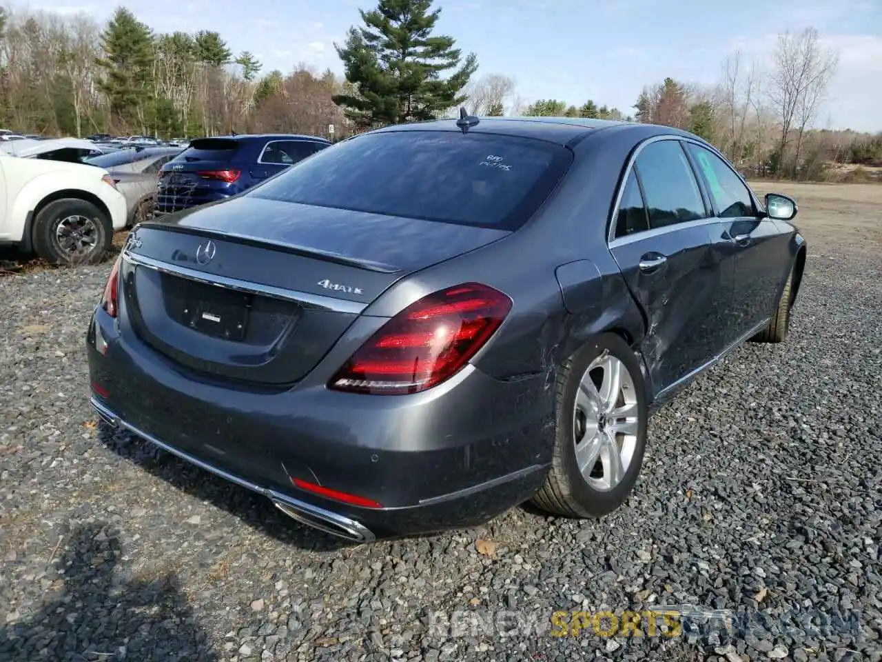 4 Photograph of a damaged car WDDUG6EB1KA477548 MERCEDES-BENZ S-CLASS 2019