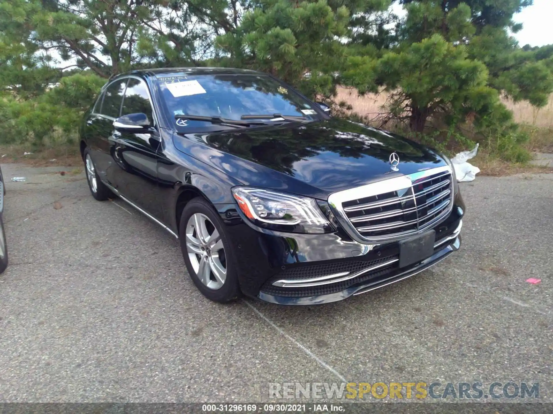 1 Photograph of a damaged car WDDUG6EB3KA474621 MERCEDES-BENZ S-CLASS 2019